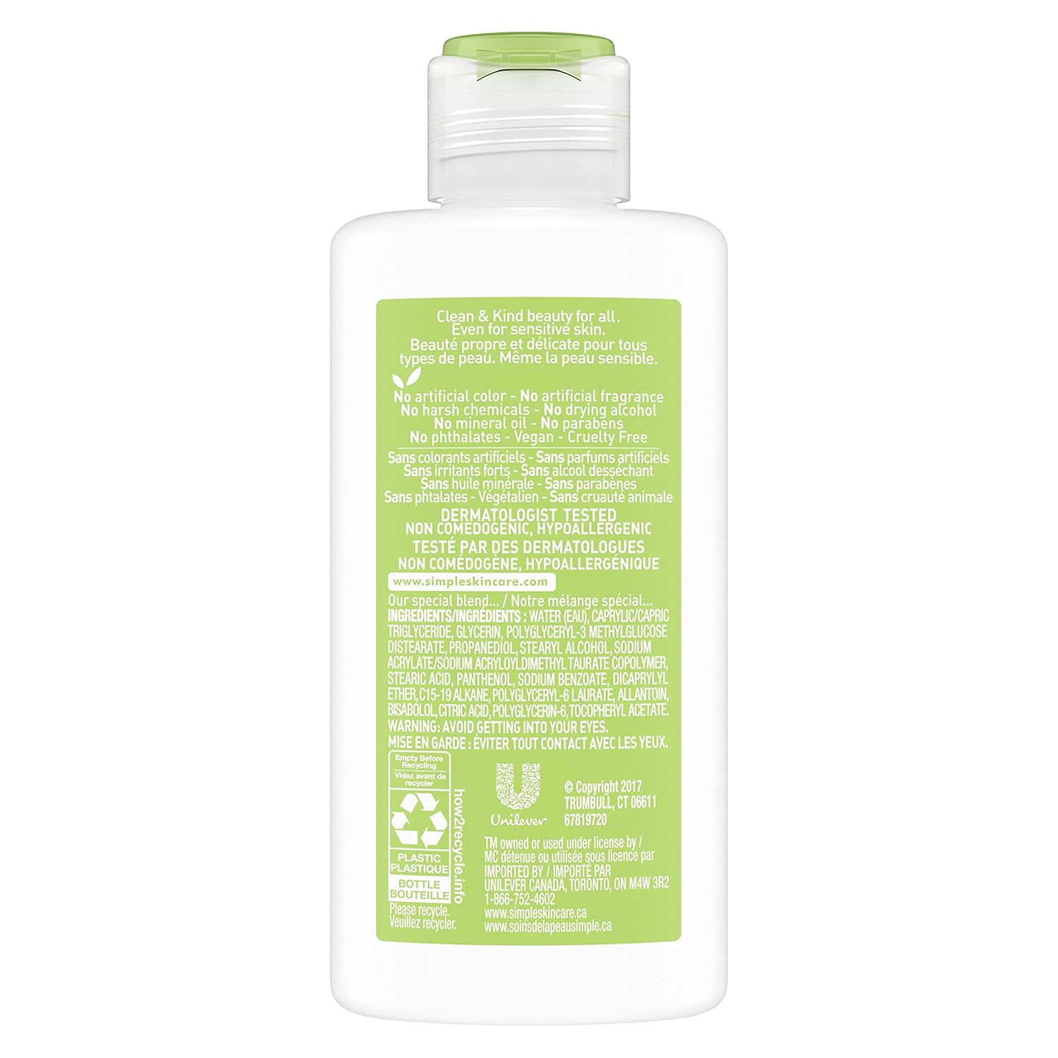 Simple Kind to Skin Face Moisturizer For Sensitive Skin Replenishing Rich 12-Hour Moisturization for All Skin Types 4.2 oz - Image 2