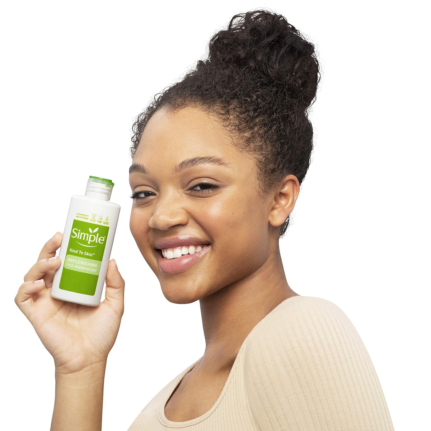 Simple Kind to Skin Face Moisturizer For Sensitive Skin Replenishing Rich 12-Hour Moisturization for All Skin Types 4.2 oz - Image 10