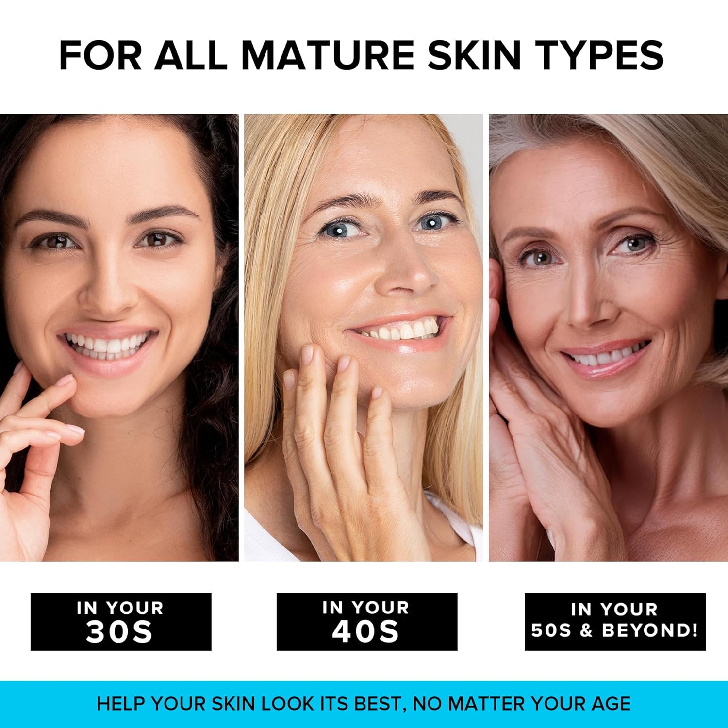 SimplyVital Collagen Face Moisturizer - Anti-Aging Retinol Cream for Face, Neck & Décolleté with Hyaluronic Acid - Made in USA, Daily Moisturizer Face Cream, 2-Pack - Image 2