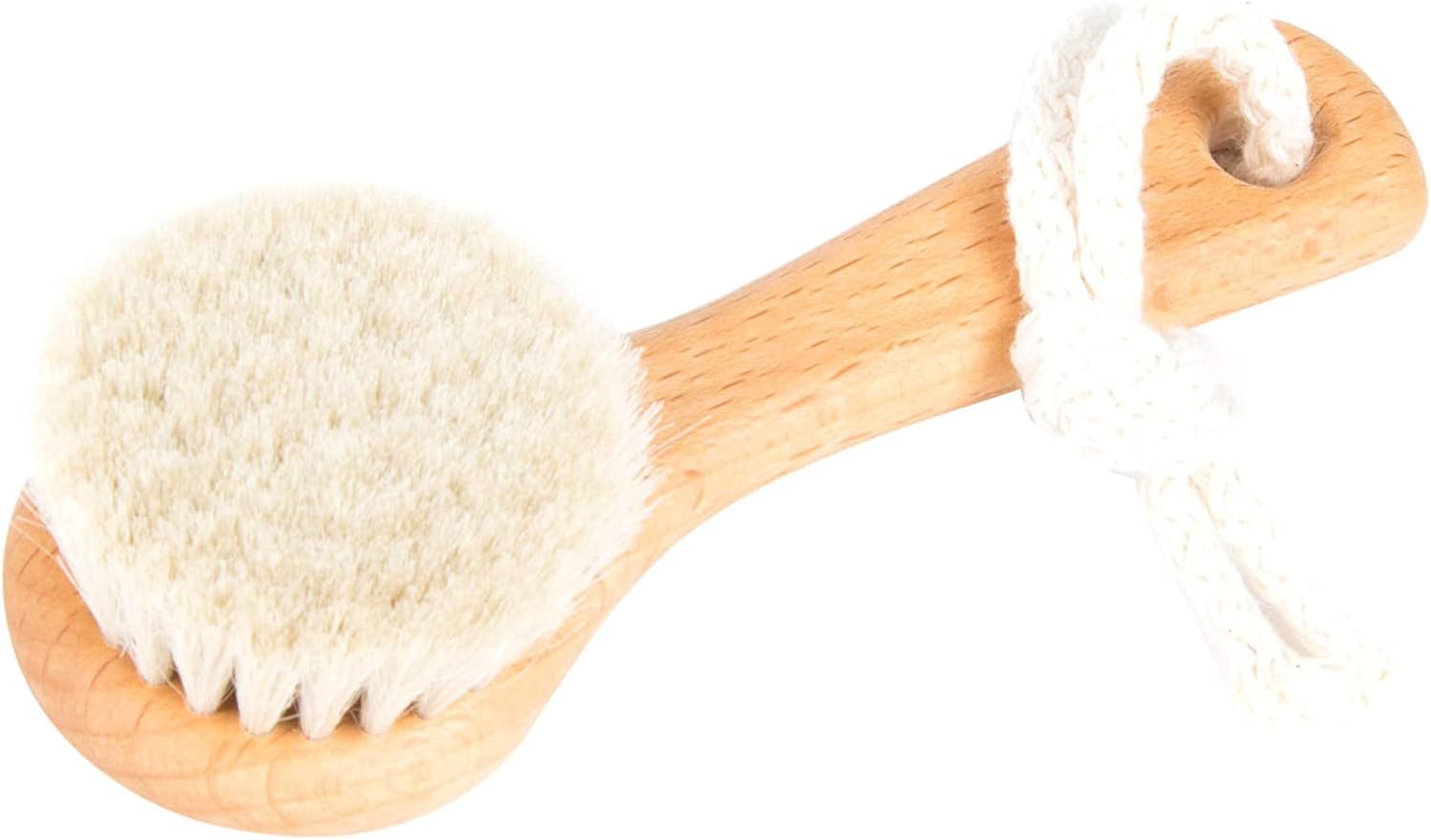 Since 1869 Hand Made in Germany - Sustainable Exfoliating Face Brush, Scrub Cleansing Brush, Exfoliates Skin to Help Reduce Flaking, Fine Lines, Supports Glowing Complexion (Medium Horse Hair Bristle) - Image 5