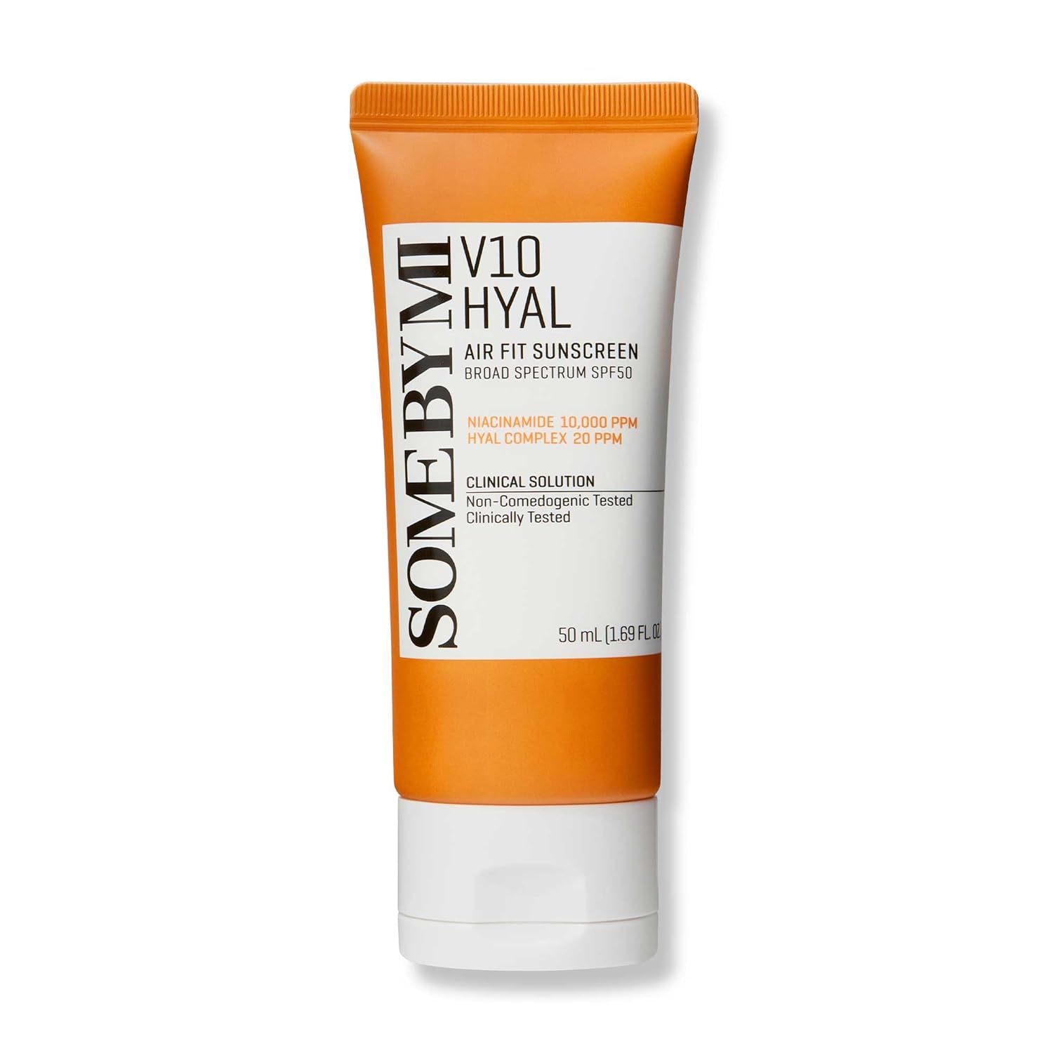 SOME BY MI V10 Hyal Air Fit Sunscreen SPF 50 – 1.69oz, 50ml – Korean Centella Sunscreen for Face with UV Protection – Non-Greasy, No White Cast, No Eye Irritation for Sensitive Skin – Korean Skin Care