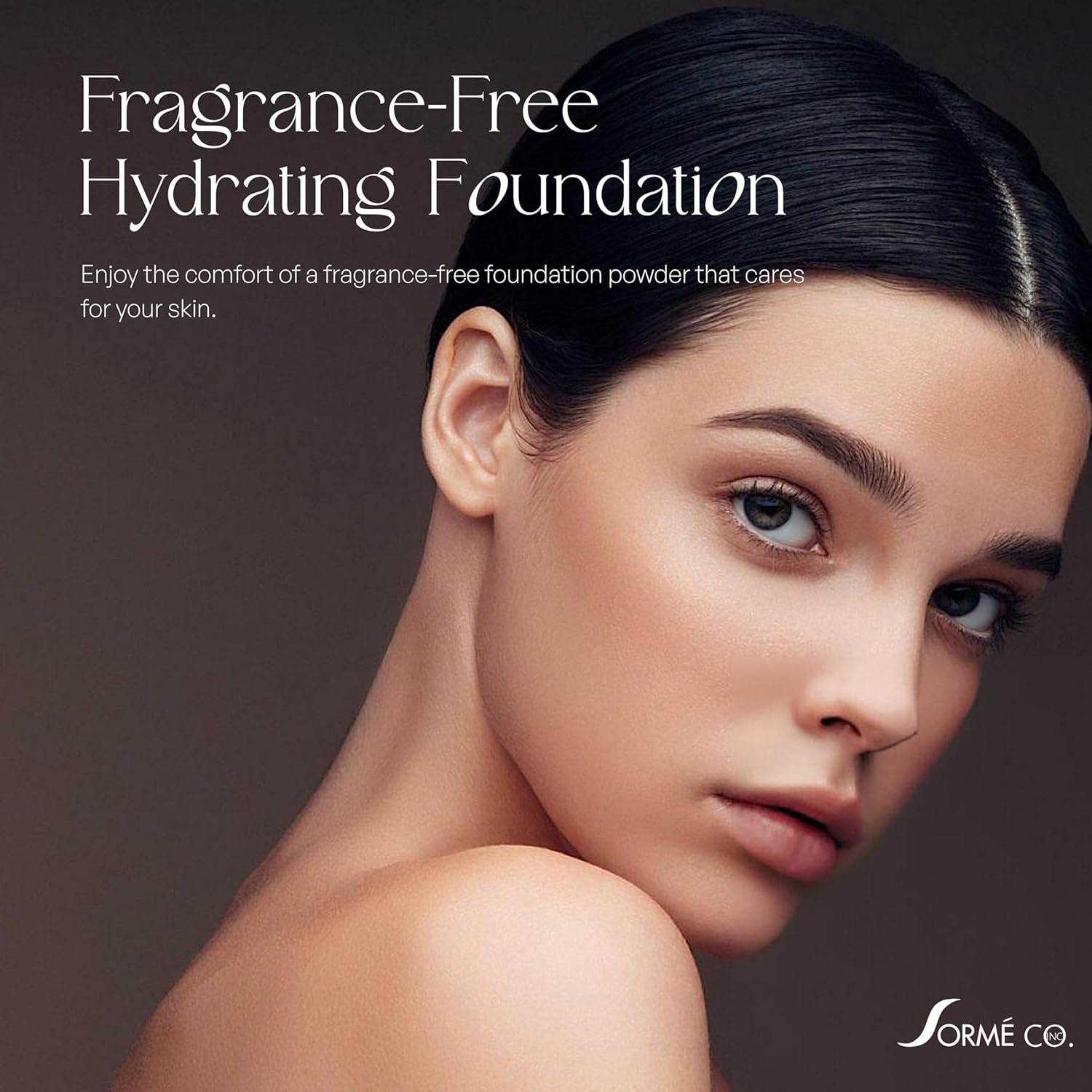 SORMÉ Believable Wet & Dry Finish Powder Foundation - Fragrance Free with Vitamin C - Hydrating, Rejuvenating with Alpha Hydroxy - Medium to Full Coverage - Flawless, Youthful & Dewy Finish - 25ml - Image 6