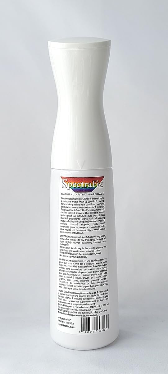 SpectraFix FinalFix Advanced Fixative - 10 oz Refillable Aerosol Spray - Image 2