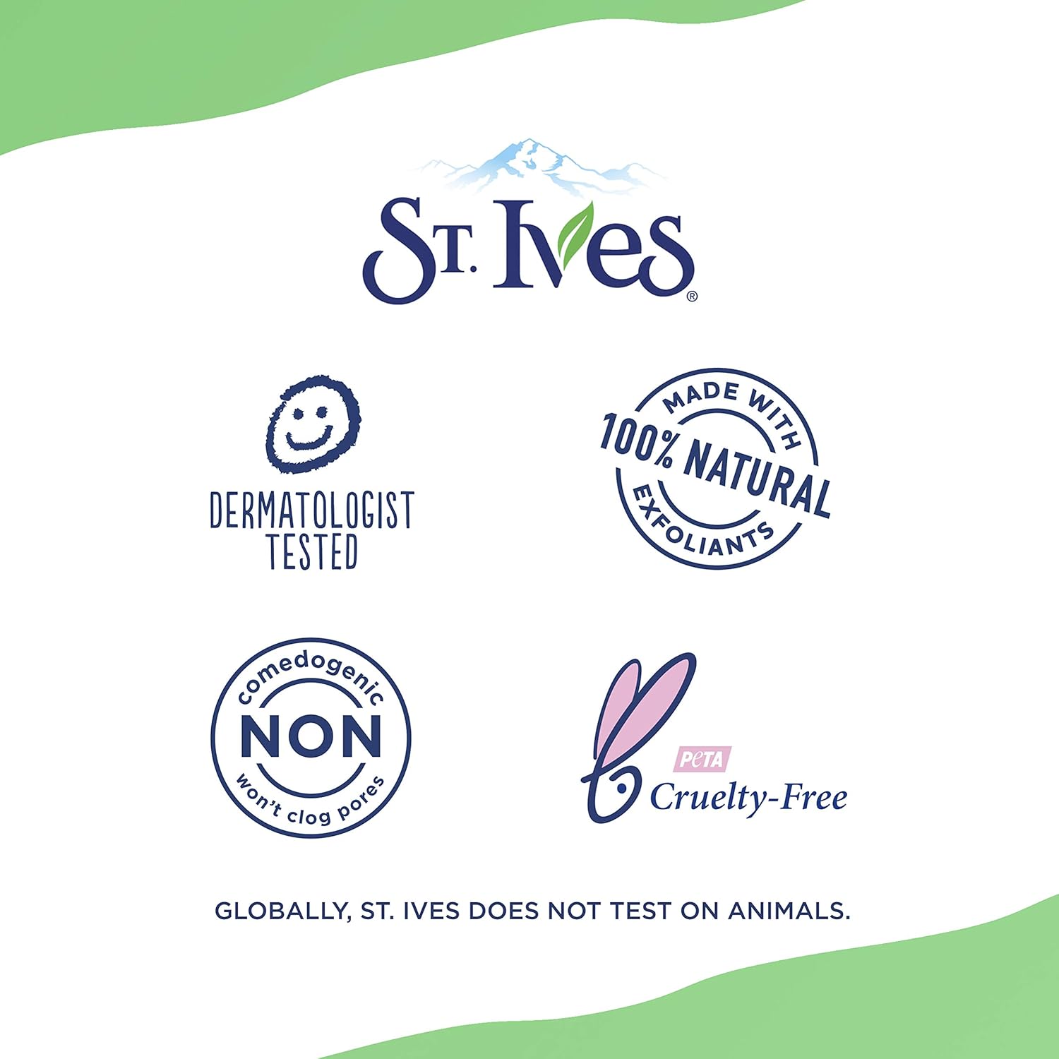 St. Ives Blackhead Clearing Face Scrub, Clears Blackheads & Unclogs Pores, Green Tea & Bamboo, Salicylic Acid Acne Treatment Facial Scrub, Moderate Exfoliator Skin Care with Natural Exfoliants 6 oz - Image 8