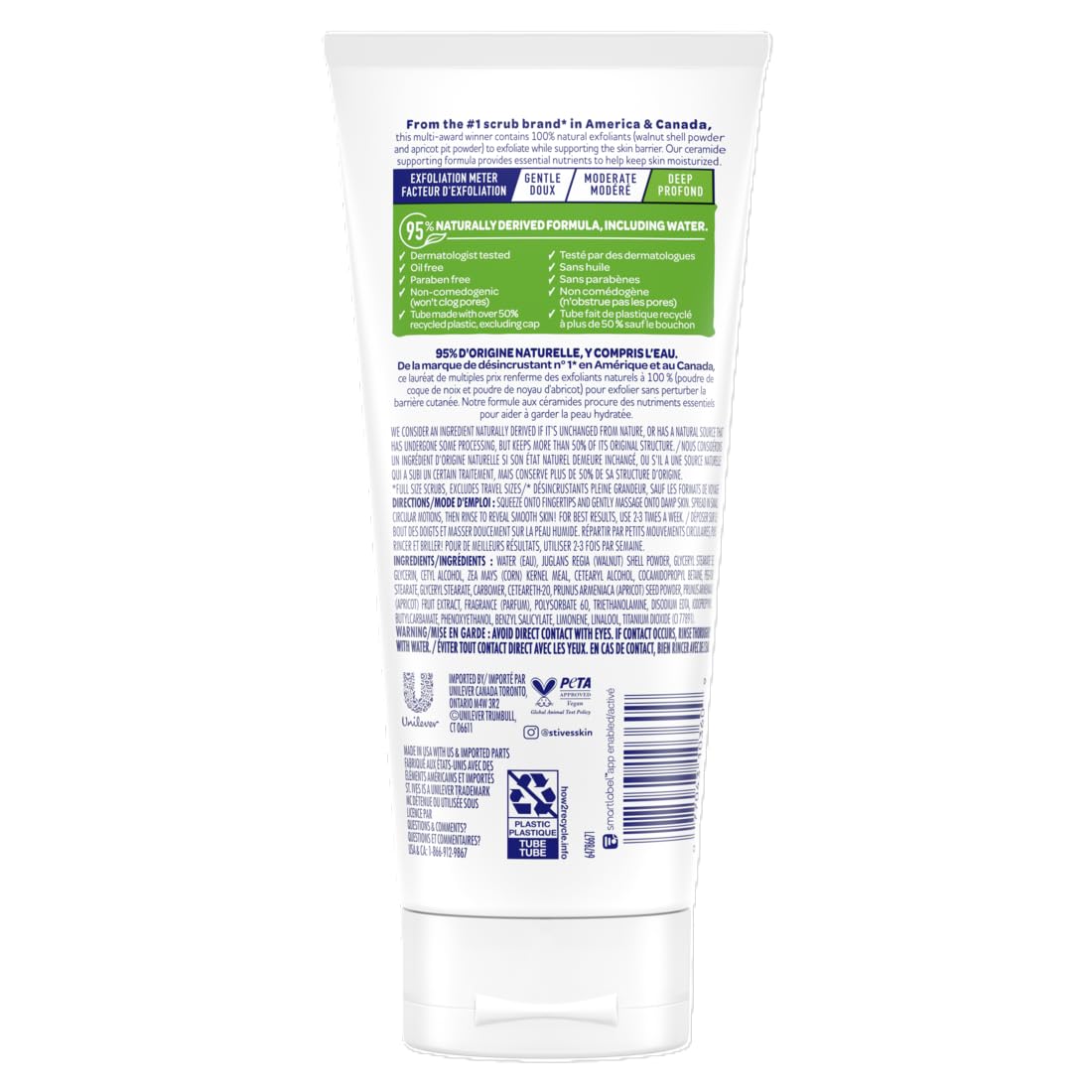 St. Ives Fresh Skin Apricot Face Scrub, Deep Exfoliator Skin Care for Clean, Glowing Skin, Oil-free Facial Scrub Made with 100% Natural Exfoliants, 6 oz - Image 2