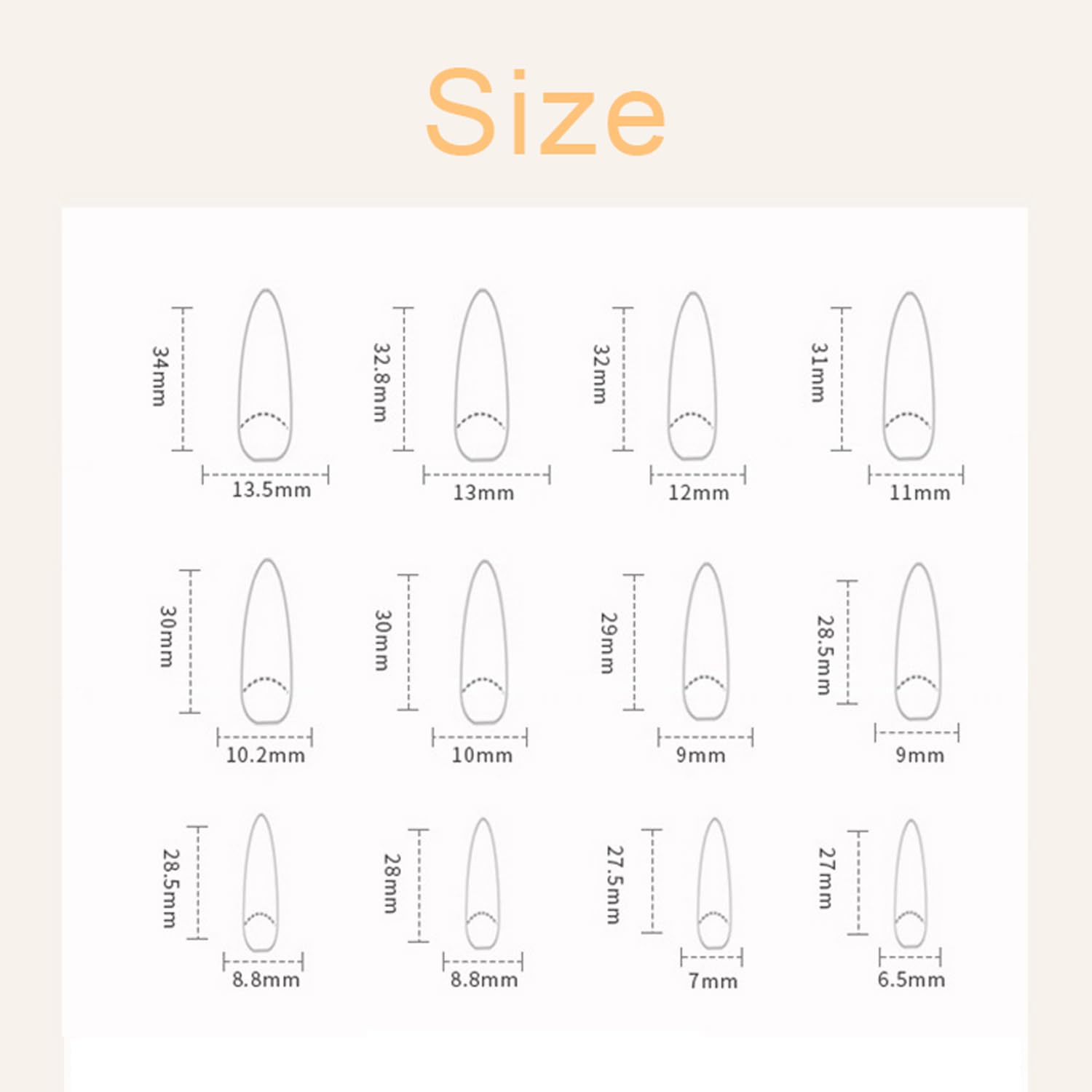 Stiletto Press on Nails Extra Long Fake Nails Yellow Black Leopard Print French Tip False Nails Matte Solid Color Acrylic Nails with Glue on Nails Reusable Stick on Nails for Women DIY Charm Manicure - Image 6
