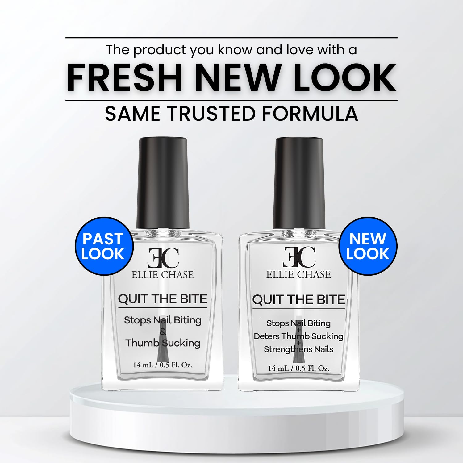 Stop Nail Biting Deterrent Treatment Polish Extra Bitter Taste 0.5 Oz | Stop Putting Fingers In Your Mouth | Safe For Adults & Kids | Helps Nail Growth Made in USA | DBP Free, TPHP Free - Image 2