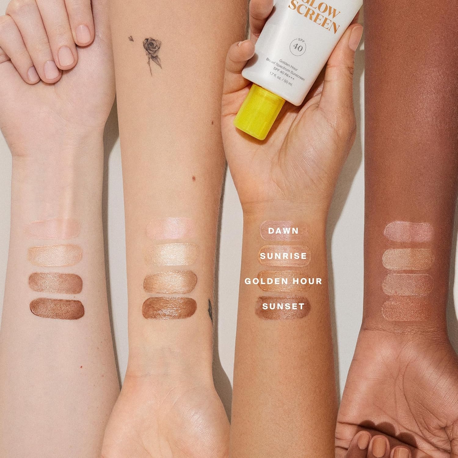 Supergoop! Glowscreen SPF 40, Golden Hour (Bronze Glow) - 1.7 fl oz - Glowy Primer + Broad Spectrum Tinted Sunscreen - Helps Filter Blue Light - Hydration - Hyaluronic Acid & Vitamin B5 - Image 8