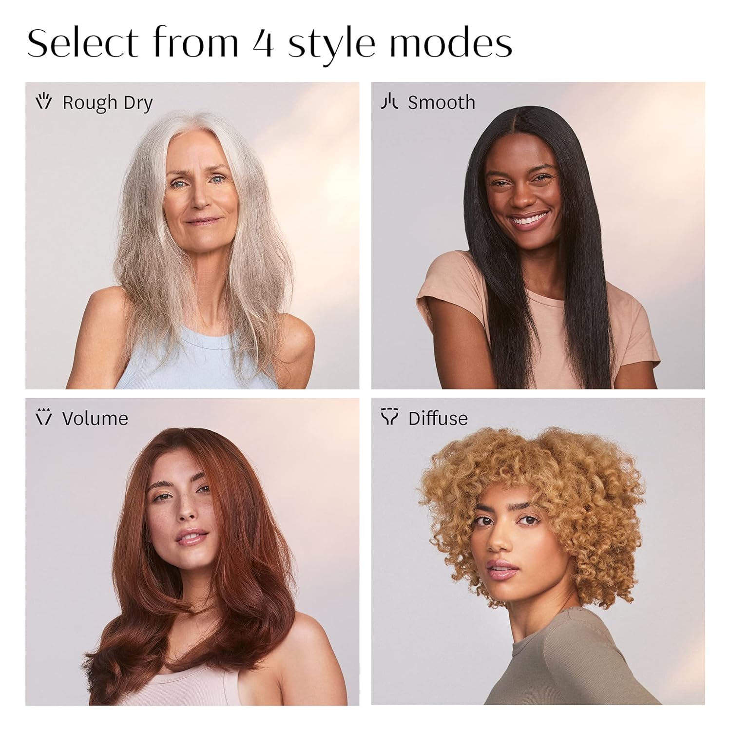 T3 Featherweight StyleMax Professional Ionic Hair Dryer with Custom Heat Automation & 4 Attachments,Fast Drying,Lightweight with 5 Heat & 3 Speed Settings,2 Concentrators,Diffuser & Smoothing Comb - Image 4