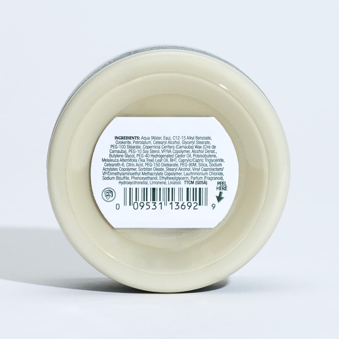 Tea Tree Shaping Cream, Hair Styling Cream, Long-Lasting Hold, Matte Finish, For All Hair Types - Image 7