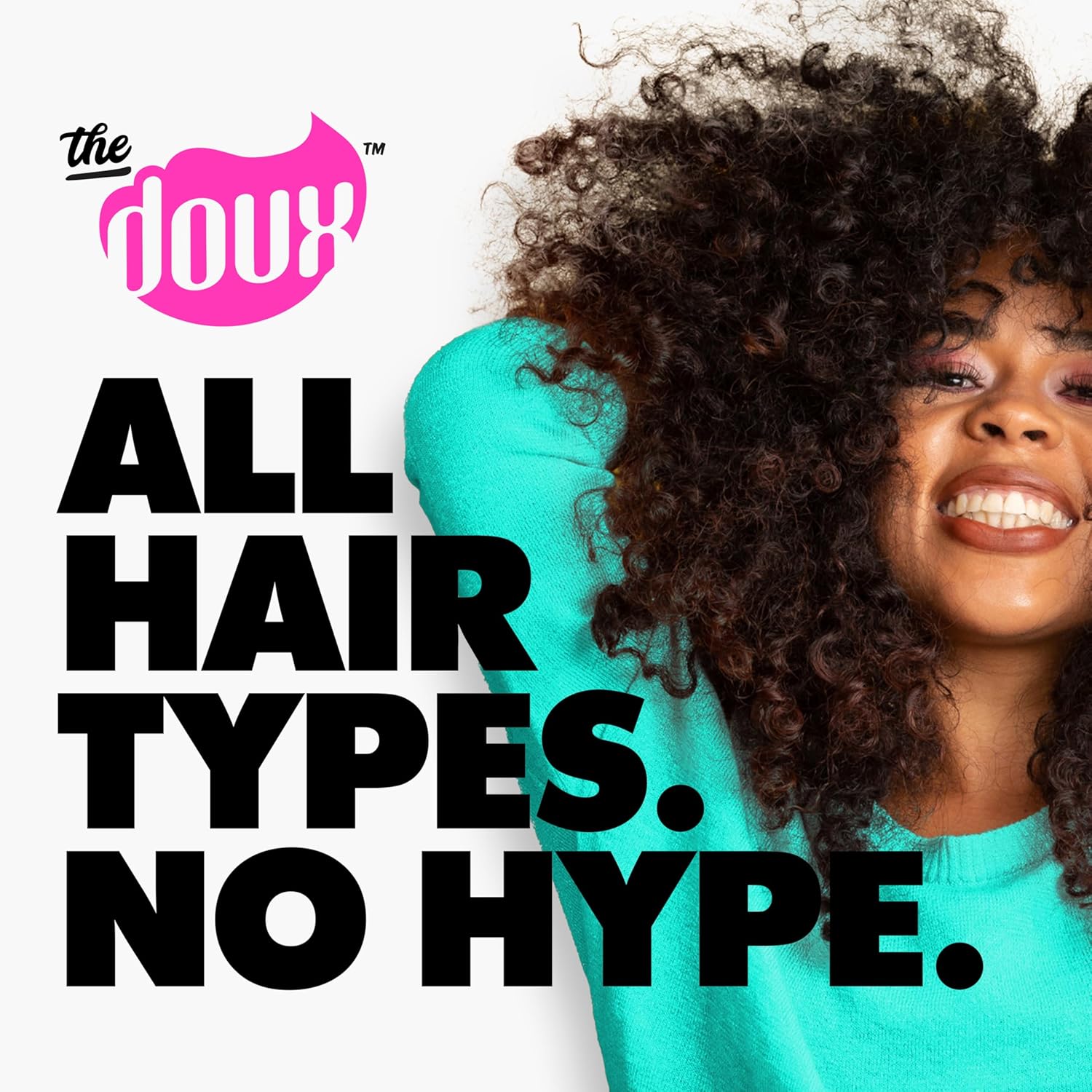 The Doux Mousse Def Texture Foam, Multi-Use Mousse Hair Foam to Style, Condition, Define, Volumize, and Add Shine - 7oz - Image 7