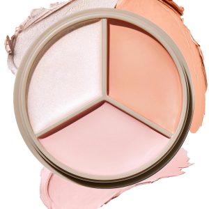 THESAEM Cover Perfection Triple Pot Concealer 05 Dark Up Beige - for Fair to Light Skin Tone - Dark Circle Corrector, Brightener, Shimmer Highlighter - Radiant Glow Skin for Flawless Finish