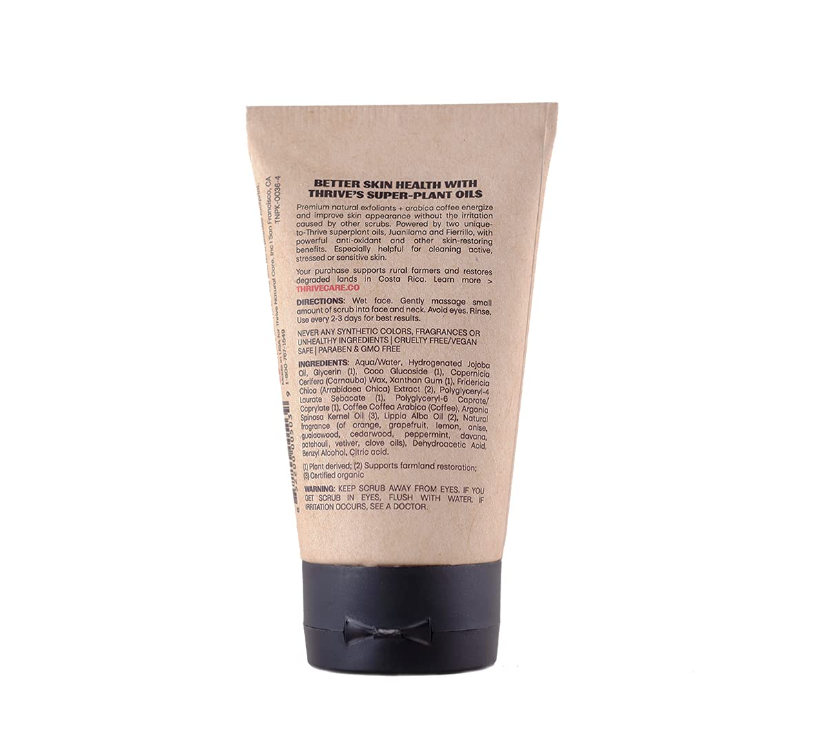 Thrive Natural Care 4 oz Face Scrub Gentle Exfoliating Wash for Deep Cleansing and Improved Skin Texture - Image 6