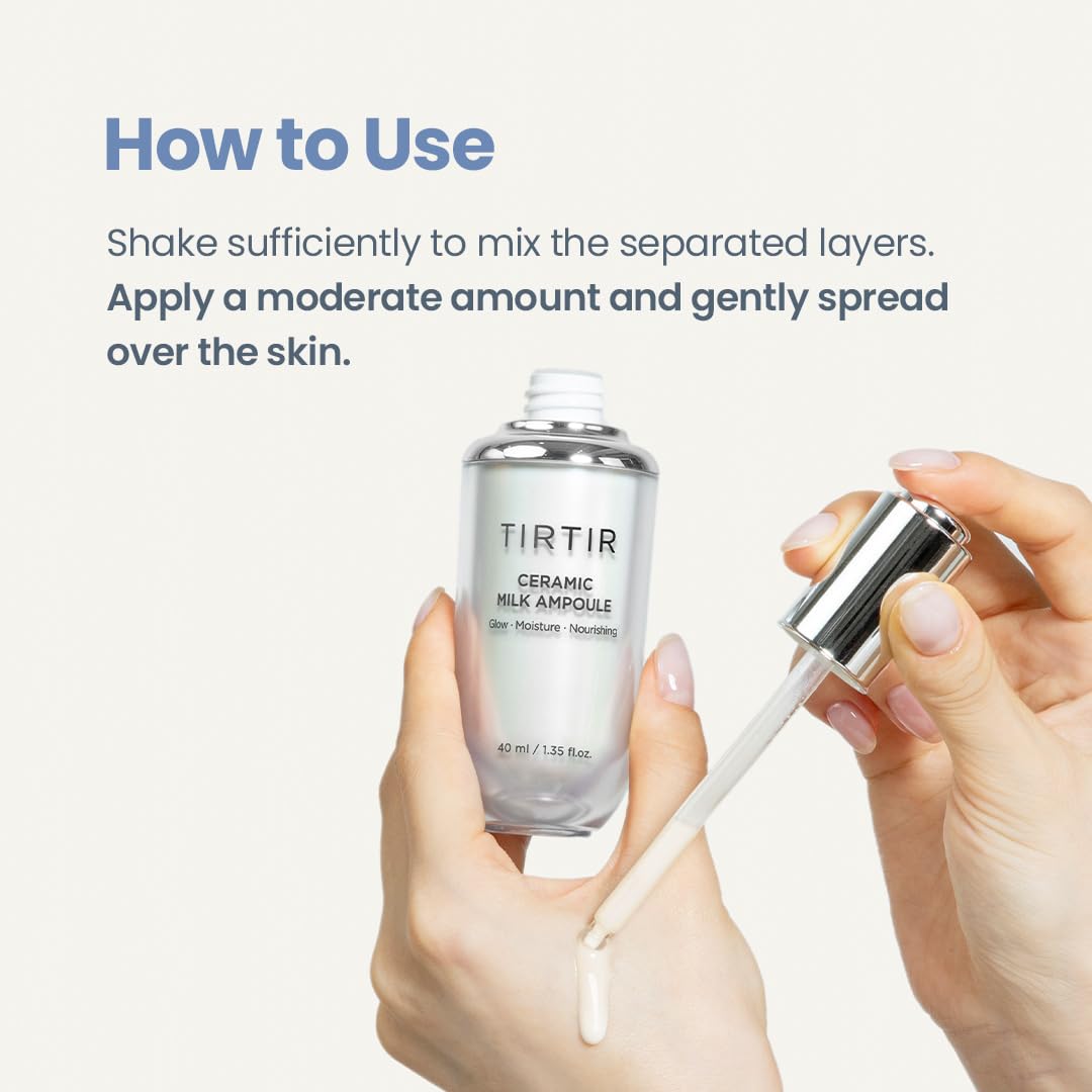 TIRTIR Ceramic Milk Ampoule (1.35 Fl Oz) - Image 7