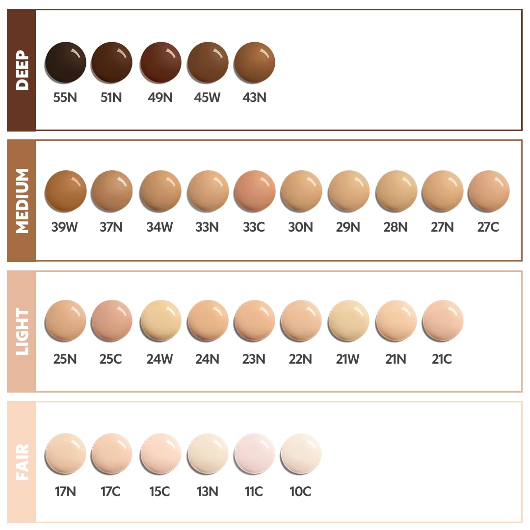 TIRTIR Mask Fit Red FoundationㅣLong Lasting Flawless Coverage, Energy Essence, Lightweight, Hydrating, Pore-Blurring, Breathable Satin Finish, Makeup, Radiant Skin, #23N Sand, 1.01 Fl Oz - Image 5