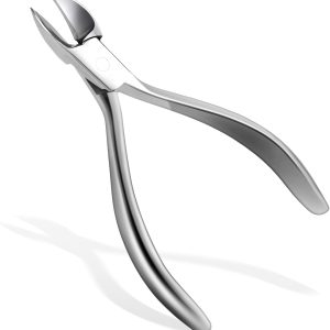 Toenail Clippers, Professional Ingrown Nail Clippers for Men Women& Seniors, Toenail Clippers for Thick Toenails, Premium Quality Stainless Steel Nail Clippers with Super Sharp Curved Blades