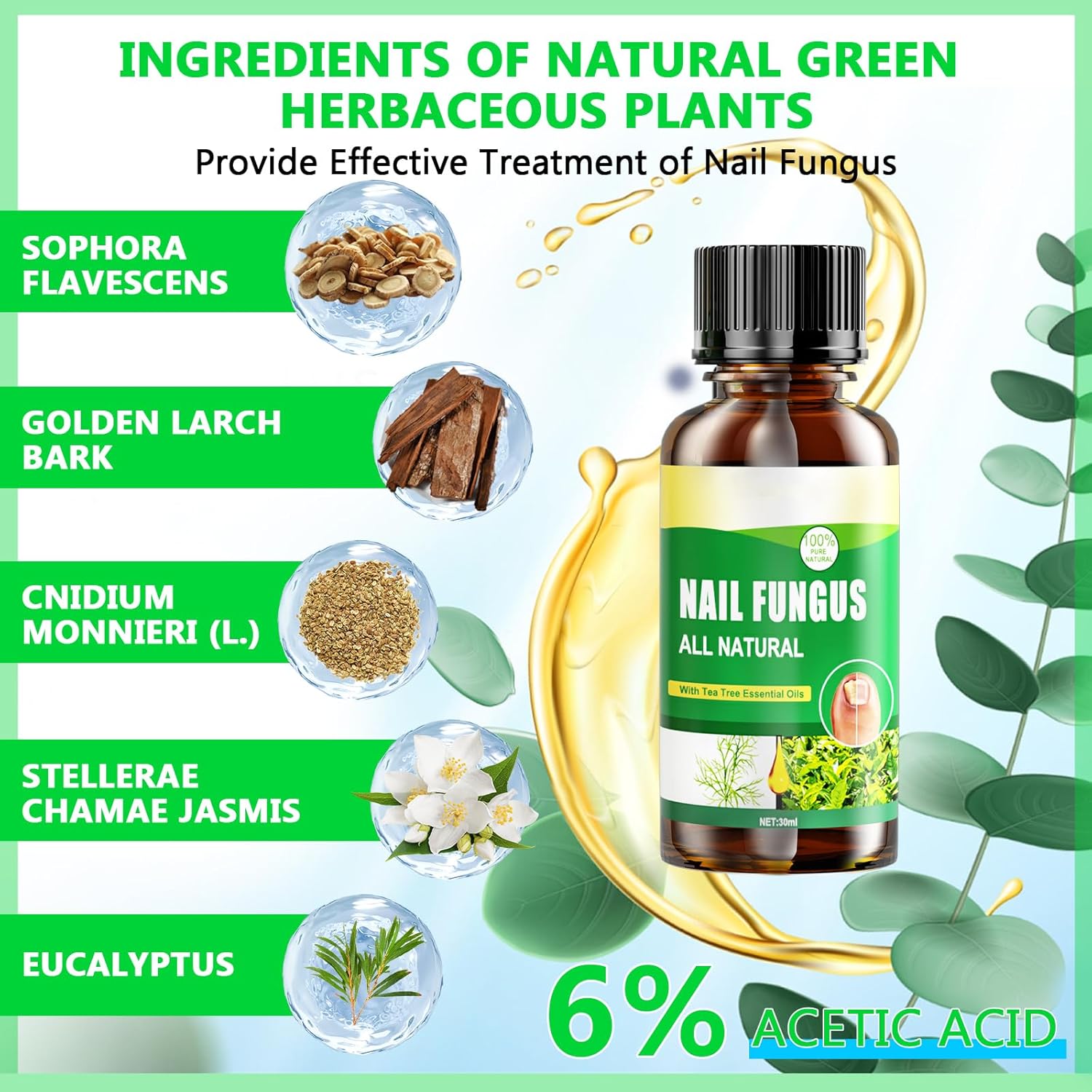 Toenail Fungus Treatment Extra Strength, Nail Treatments for Toenail with Naturally & Safely, Toe Nail Fungus Treatment Extra Strength for Thick, Broken, Discolored & Damaged Nail - Image 6