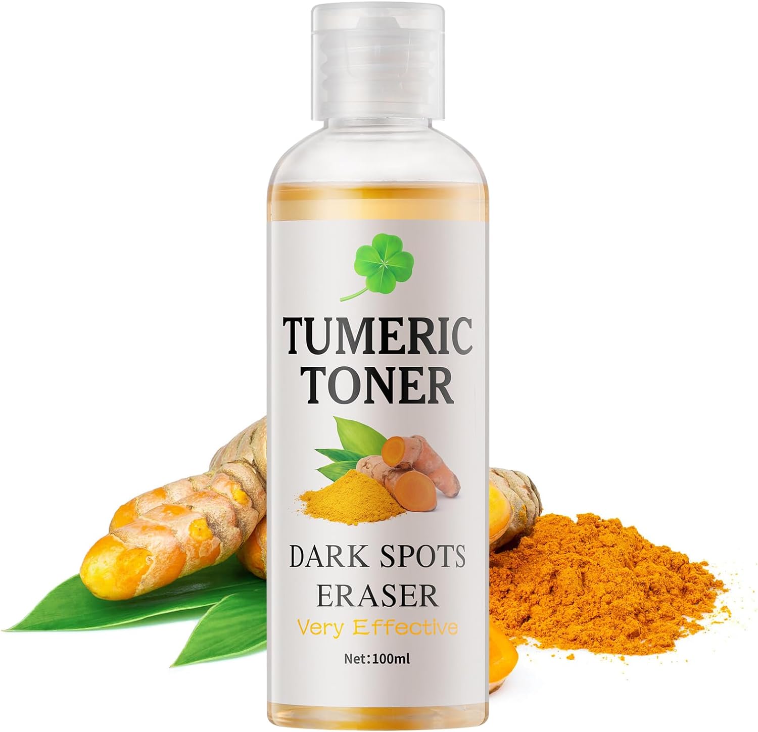 Toner for Dark Spots Turmeric Dark Spot Corrector Toner, Facial Toner for Acne Prone Skin, Dark Spot Remover for Face Hydrating Face Toner for Women, Moisturizing Toner Face for Dry Oily Skin- 4OZ