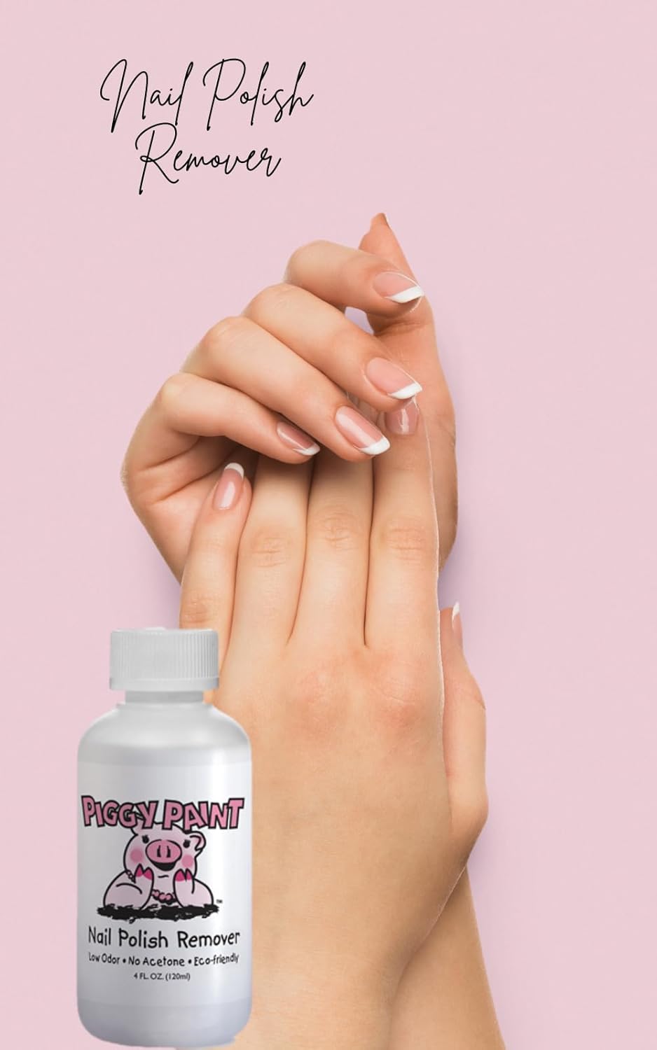 Transform Moments with Piggy Paint: Safe & Gentle 4 oz - Pack of 2 Nail Polish Remover - Image 2