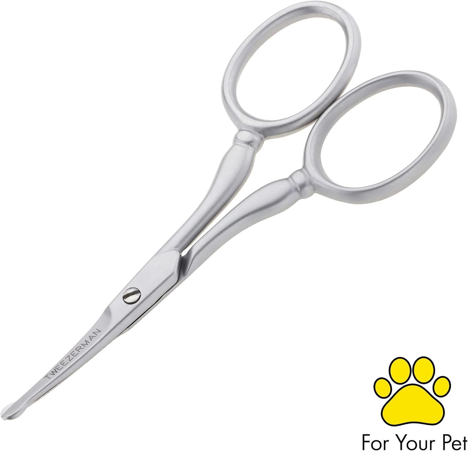 Tweezerman Pet Grooming Scissors, Stainless Steel Rounded Tip Trimming Shears for Dogs and Cats - Image 17