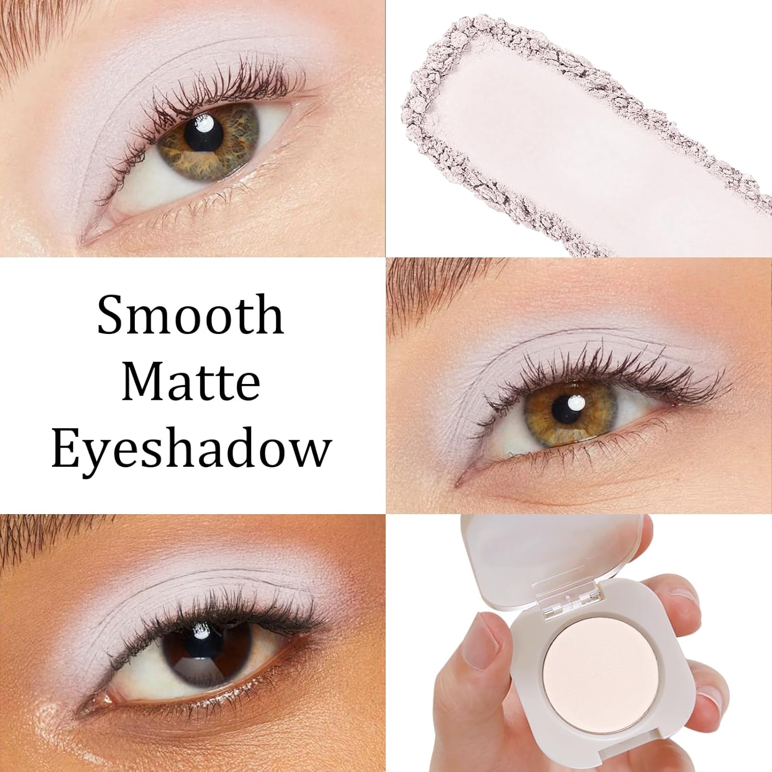 Ultra-Fine Moonlight Off White Single Matte Eyeshadow Powder 5g New - Image 3