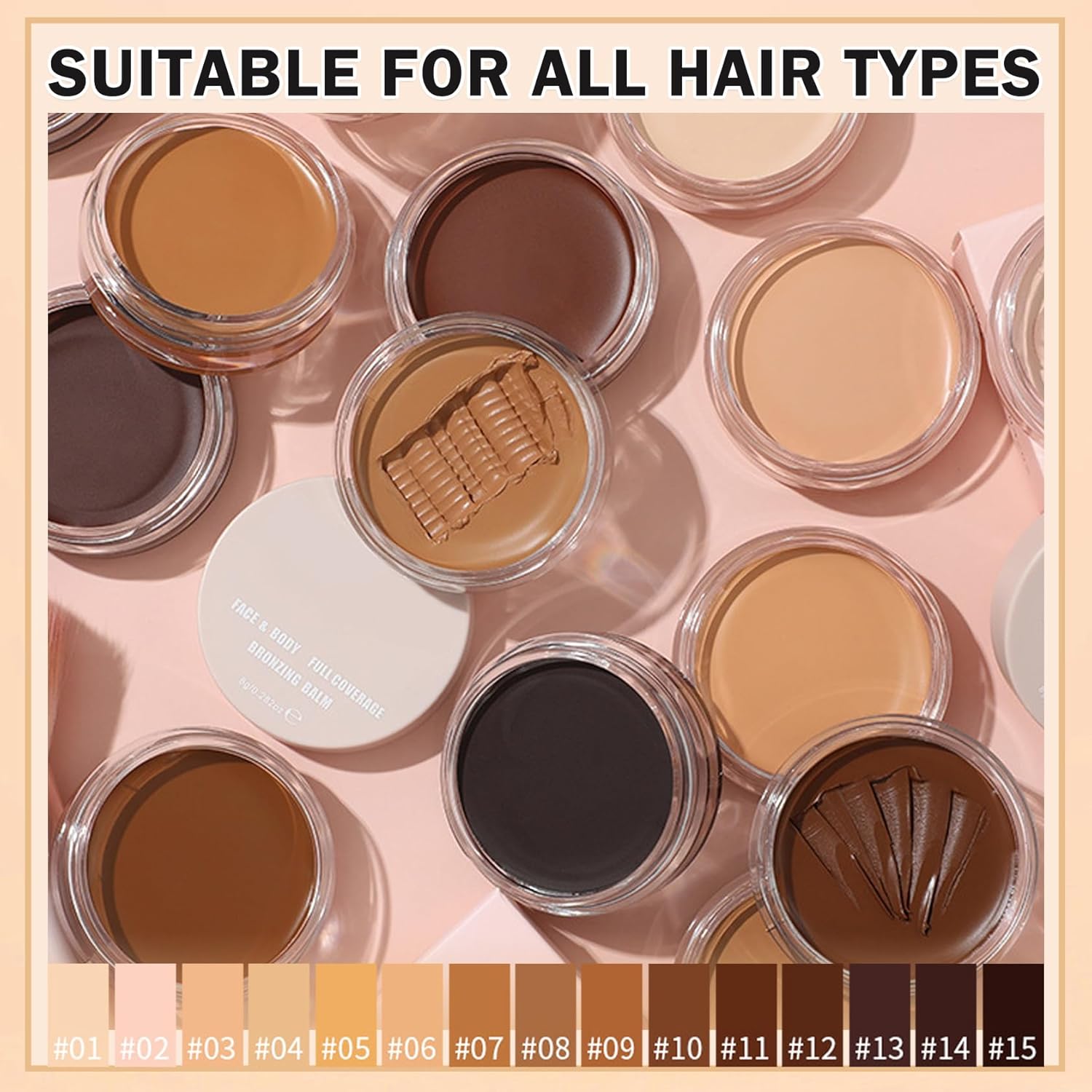 Under Eye Color Corrector,Cream Concealer Full Coverage for Mature Skin,Vegan Under Eye Cream Dark Circles Cover up Makeup Concealer Makeup,Under Eye Brightener (04 Nougatine) - Image 7