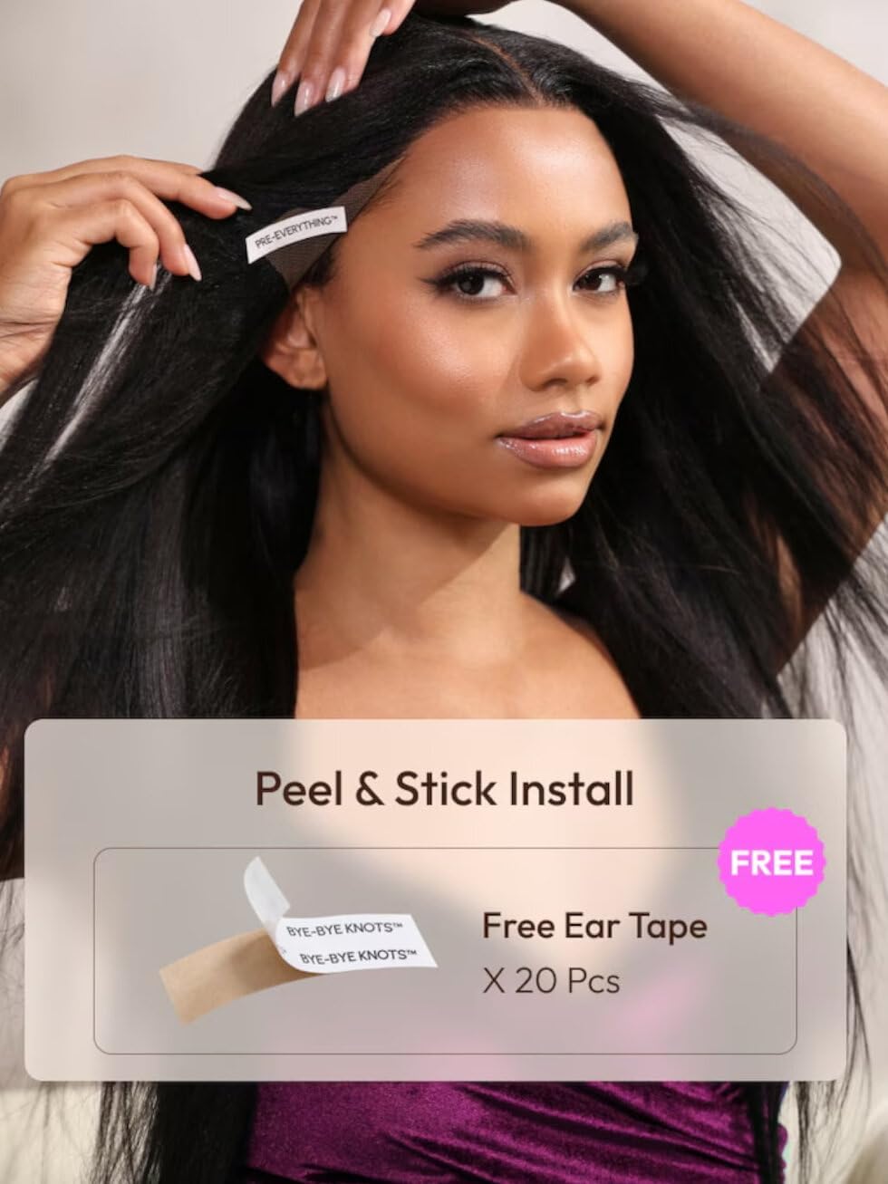 UNICE Pre Everything Body Wave 13x4 Lace Front Wigs Human Hair with Elastic Drawstring Glueless Wig Human Hair Pre Plucked Pre Cut Lace Bleached Knots Ready to Wear Frontal Wig 20 Inches - Image 6
