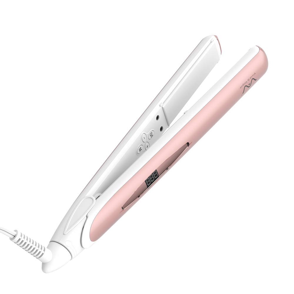 VAV Hair Straightener Flat Iron 2 in 1 Hair Iron Ceramic Tourmaline Panel Fast Heat Up Hair Styling Tools Temperature Adjustable - Image 5