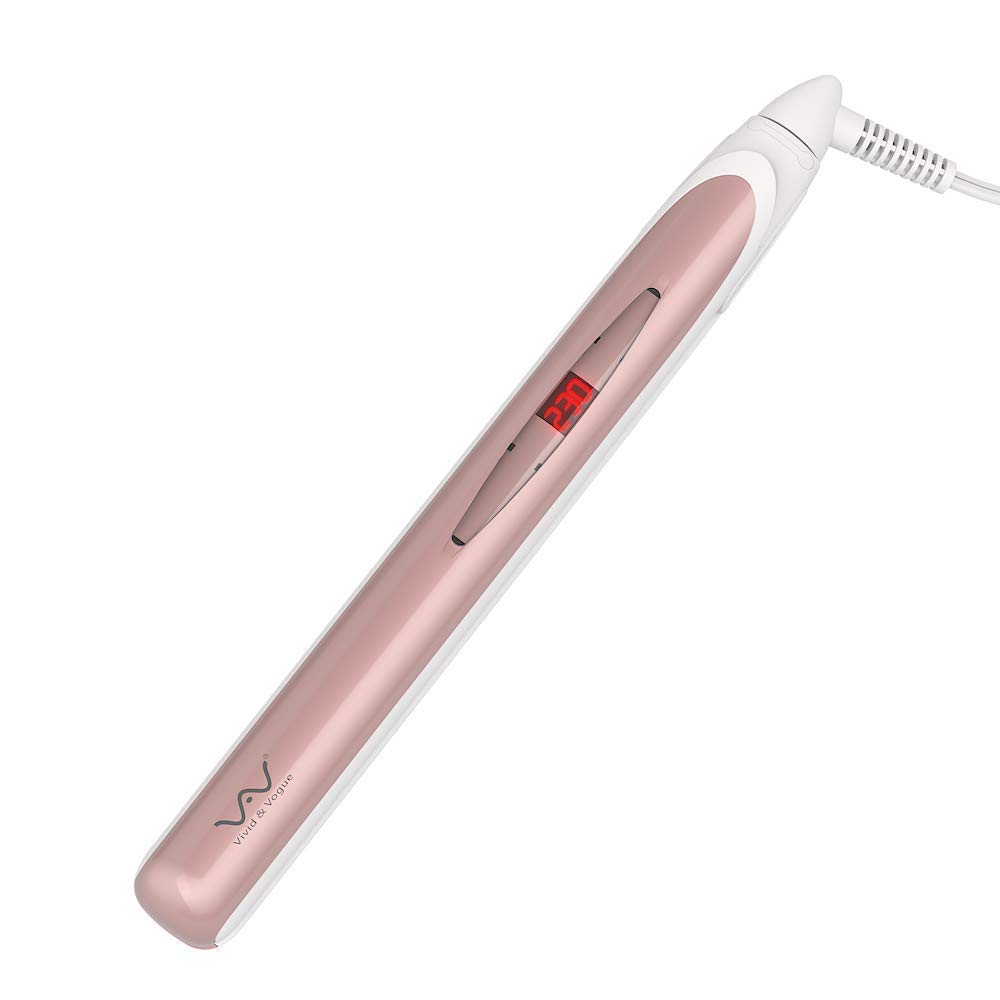 VAV Hair Straightener Flat Iron 2 in 1 Hair Iron Ceramic Tourmaline Panel Fast Heat Up Hair Styling Tools Temperature Adjustable - Image 4