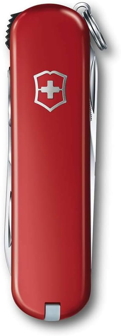 Victorinox Nail Clip 580, 8 Functions, Swiss Made Multi-Tool with Nail File, Nail Cleaner and Small Blade - Red - Image 2