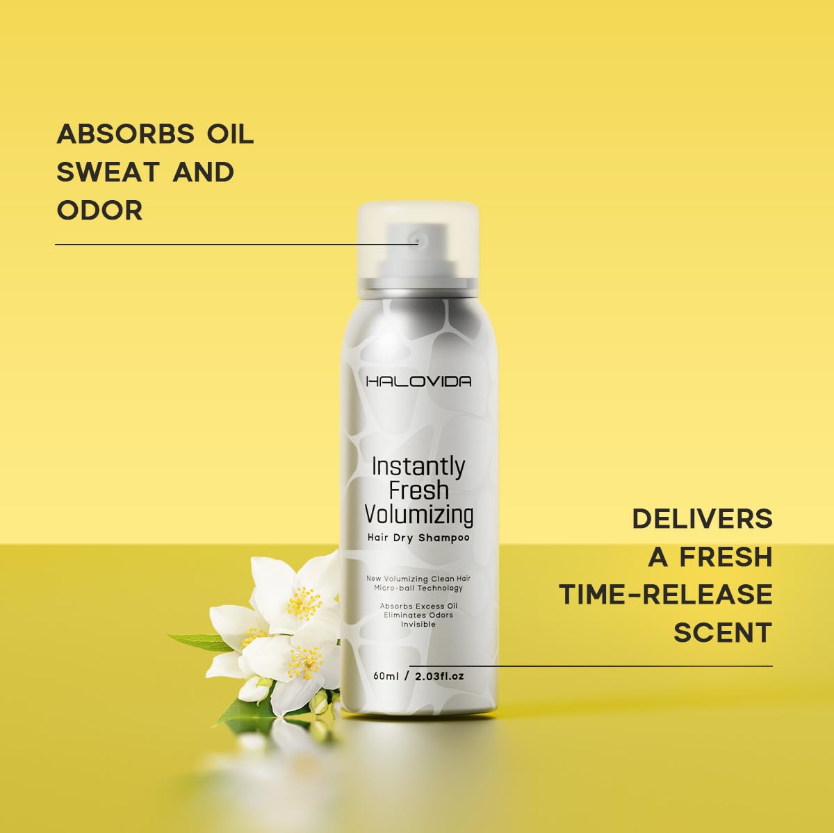 Volumizing Dry Shampoo Spray 5.07 oz for All Hair Types No White Residue - Image 8