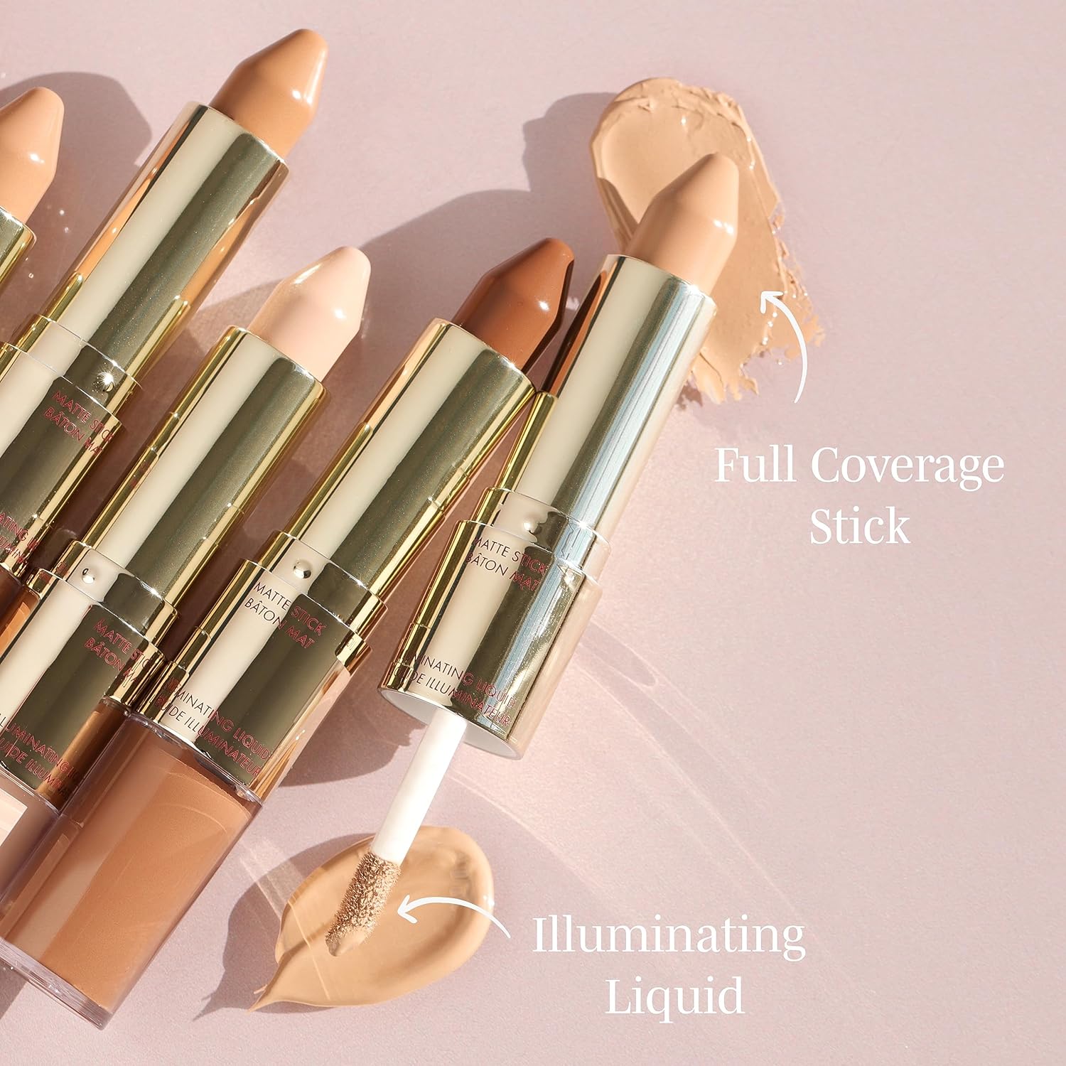 Wander Beauty Dualist Matte and Illuminating Concealer Makeup - Ivory Fair - Dual-Ended Matte & Liquid Concealer Stick - Full Coverage Formula to Brighten, Firm & Hydrates Under Eyes - 0.28 fl oz - Image 4