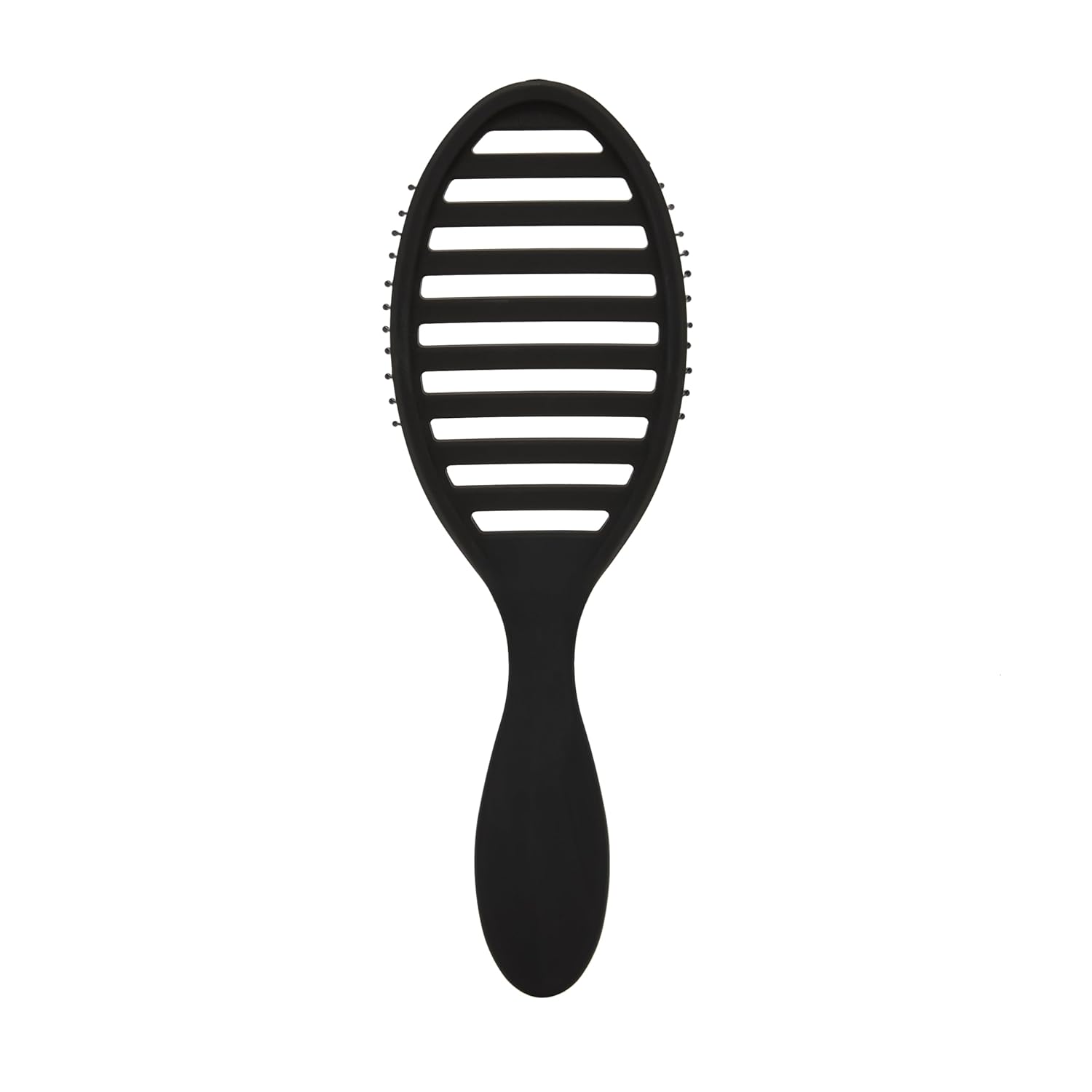 Wet Brush Speed Dry Hair Brush, Black Frost - Vented Design & Soft HeatFlex Bristles Are Blow Dry Safe - Ergonomic Handle Manages Tangles - Pain-Free Hair Accessories - Image 2