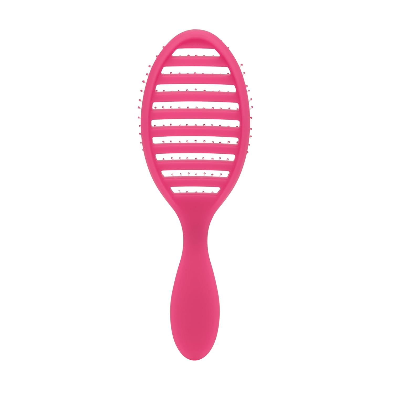Wet Brush Speed Dry Hair Brush, Pink Frost - Vented Design & Soft HeatFlex Bristles Are Blow Dry Safe - Ergonomic Handle Manages Tangles - Pain-Free Hair Accessories - Image 2