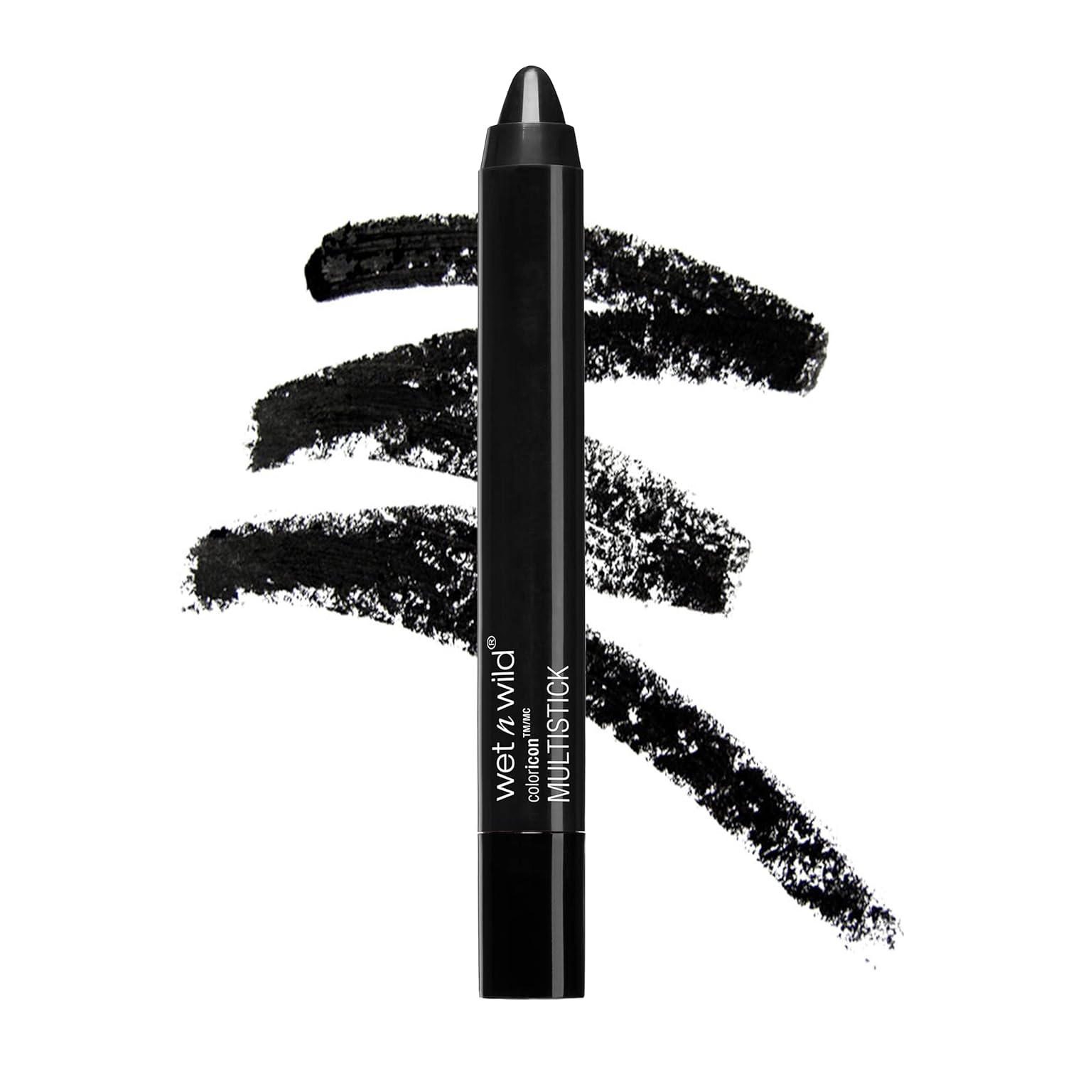 wet n wild Color Icon Cream Eyeshadow Makeup Multi-Stick Champagne Room & Black Nocturnal Behavior Bundle