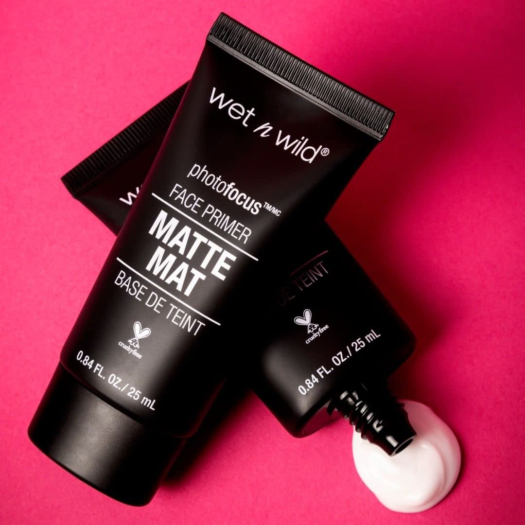 wet n wild Face Primer Photo Focus Matte Face Primer Clear, Perfect Prep & Matte Finish, Extends Makeup Wear, Weightless Hydration with Aloe Vera & Vitamin E, Cruelty-Free - Partners in Prime - Image 7