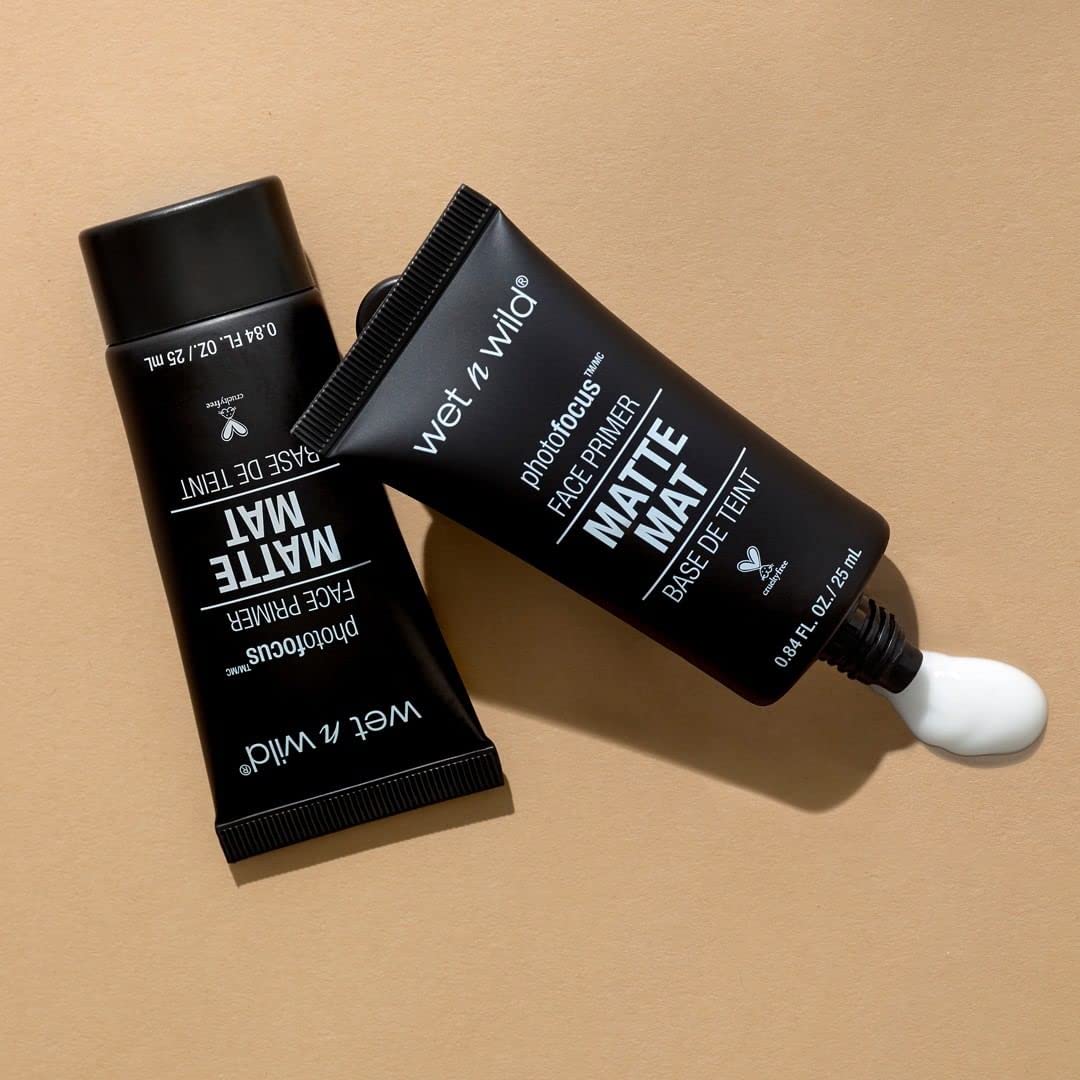 wet n wild Face Primer Photo Focus Matte Face Primer Clear, Perfect Prep & Matte Finish, Extends Makeup Wear, Weightless Hydration with Aloe Vera & Vitamin E, Cruelty-Free - Partners in Prime - Image 4