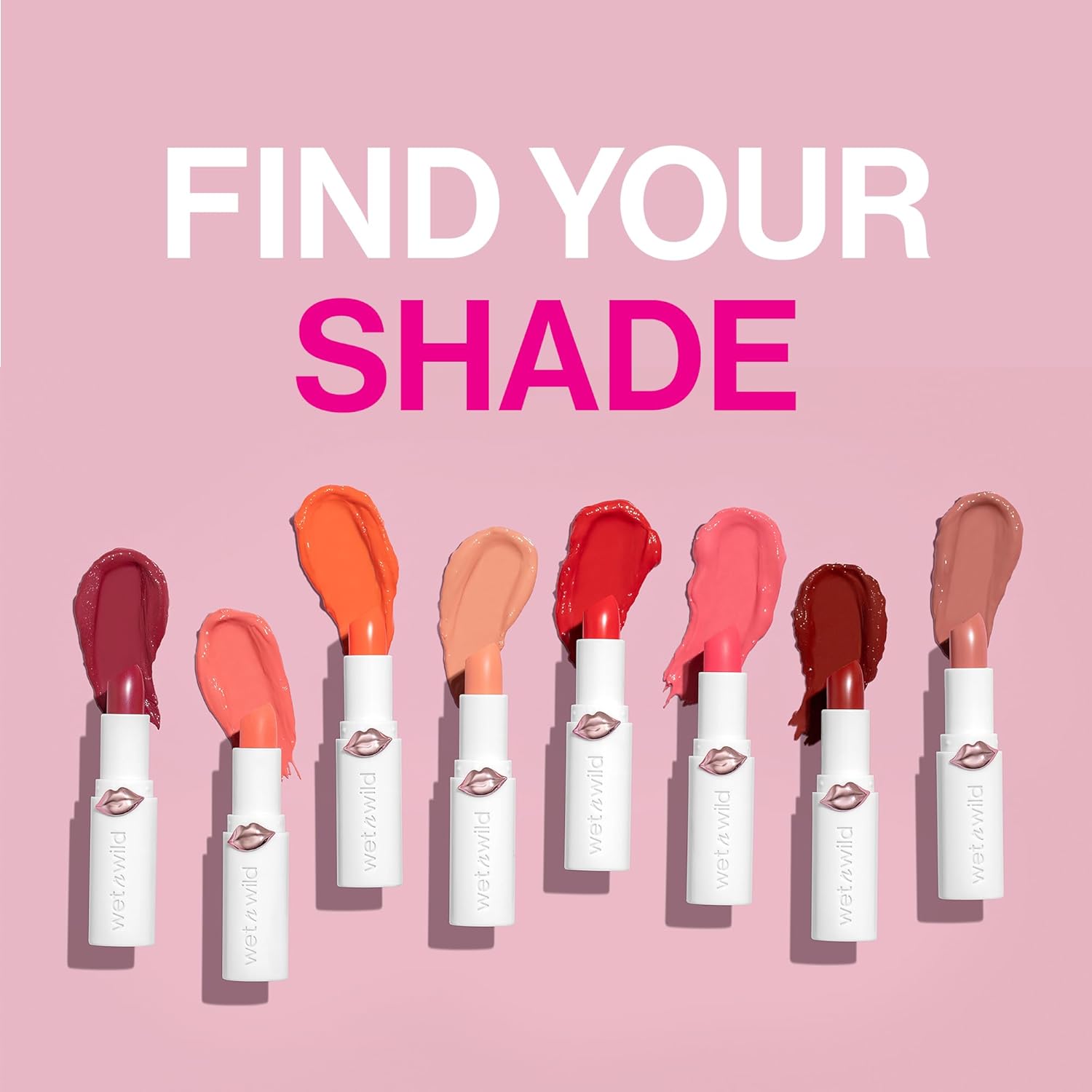 wet n wild Mega Last High-Shine Lipstick Lip Color, Infused with Seed Oils For a Nourishing High-Shine, Buildable & Blendable Creamy Color, Cruelty-Free & Vegan - Bellini Overflow - Image 3