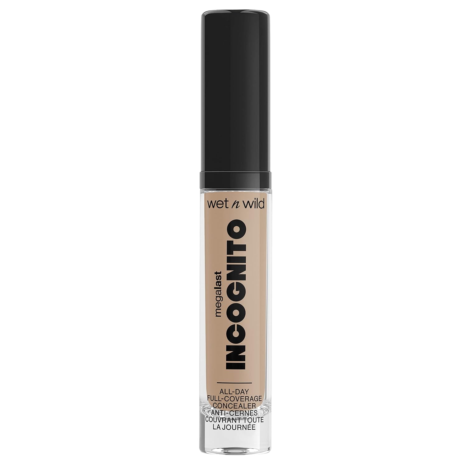 wet n wild Mega Last Incognito All-Day Full Coverage Liquid Matte Concealer, Medium Golden, 0.18 Ounce - Image 4