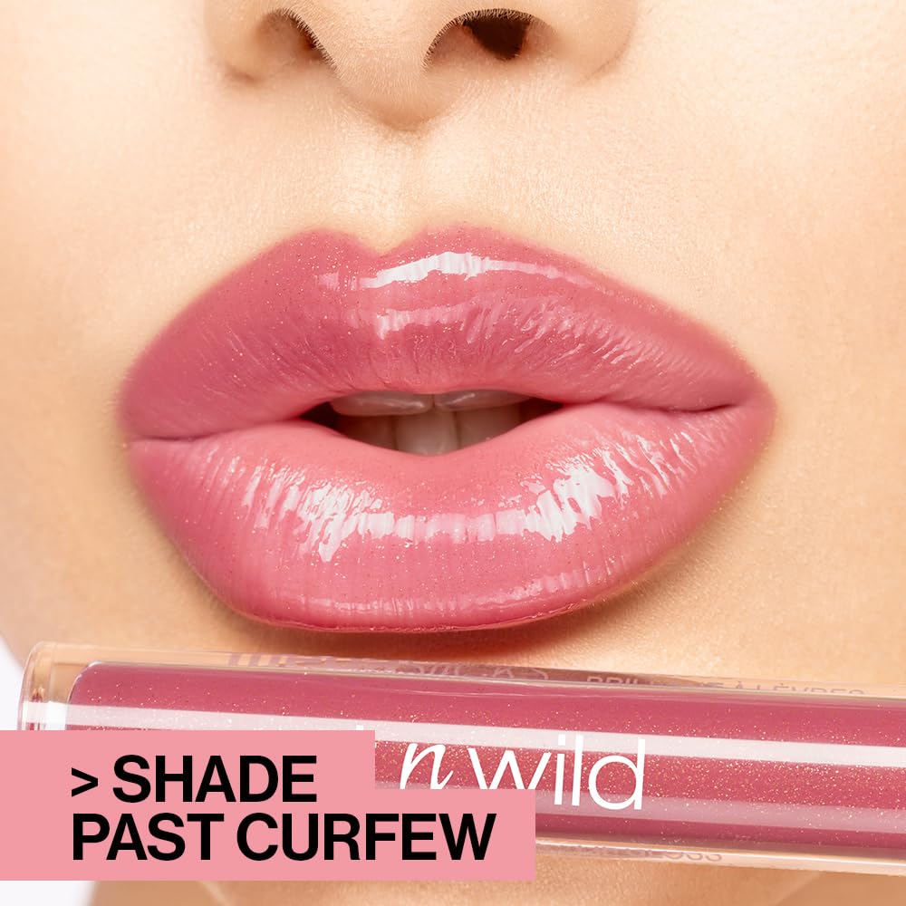 wet n wild MegaSlicks Lip Gloss, Ultra-Glossy, Vitamin-E Enriched, Ultra-Gloss High Shine Moisturizing, Cruelty-Free & Vegan - Bronzed Berry - Image 11