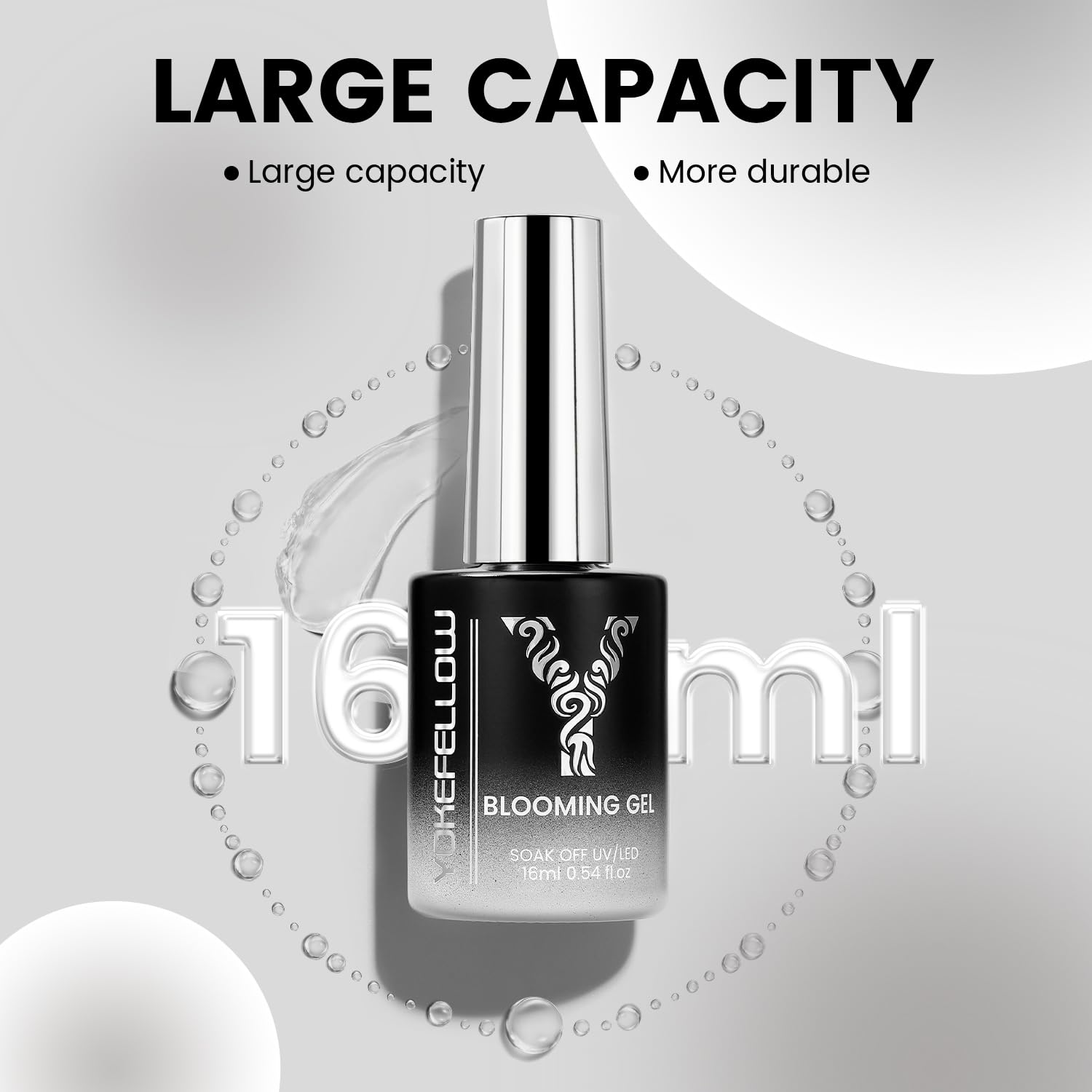 YOKE FELLOW 16ML Hema-Free Blooming Gel Nail Polish for Professional DIY Nail Art - Image 6