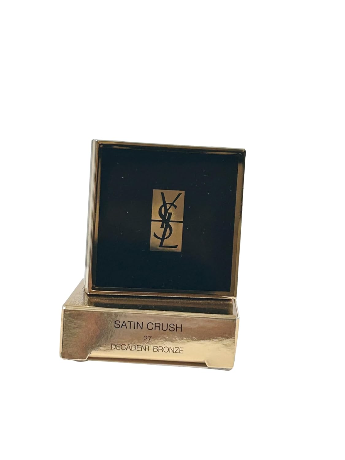 Yves Saint Laurent Satin Crush Satin Glow Eye Shadow, 0.063 oz/1.8 g, Color #27 Decadent Bronze - Image 2