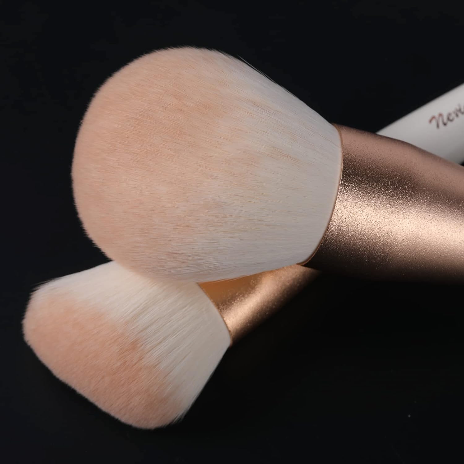 12-Piece Soft Hair Wood Handle Eye Makeup Brush Set for Blending Eyeshadow Eyeliner - Image 8