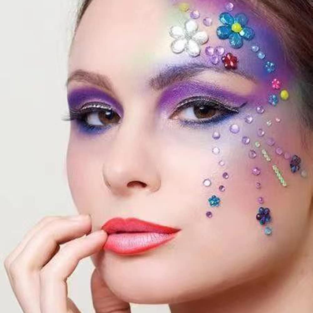 16 Color Purple Blue Eyeshadow Palette Glitter Matte Waterproof Makeup - Image 2