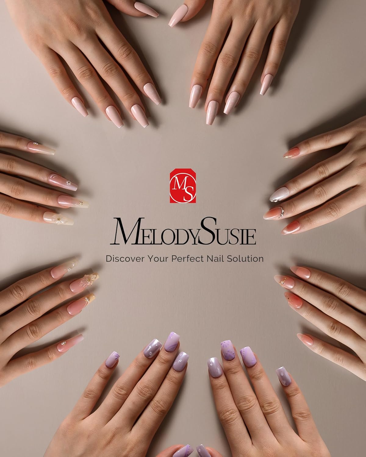 MelodySusie 48W Smart Sensor UV LED Nail Lamp, Purple, LCD Display, 3 Timers - Image 8