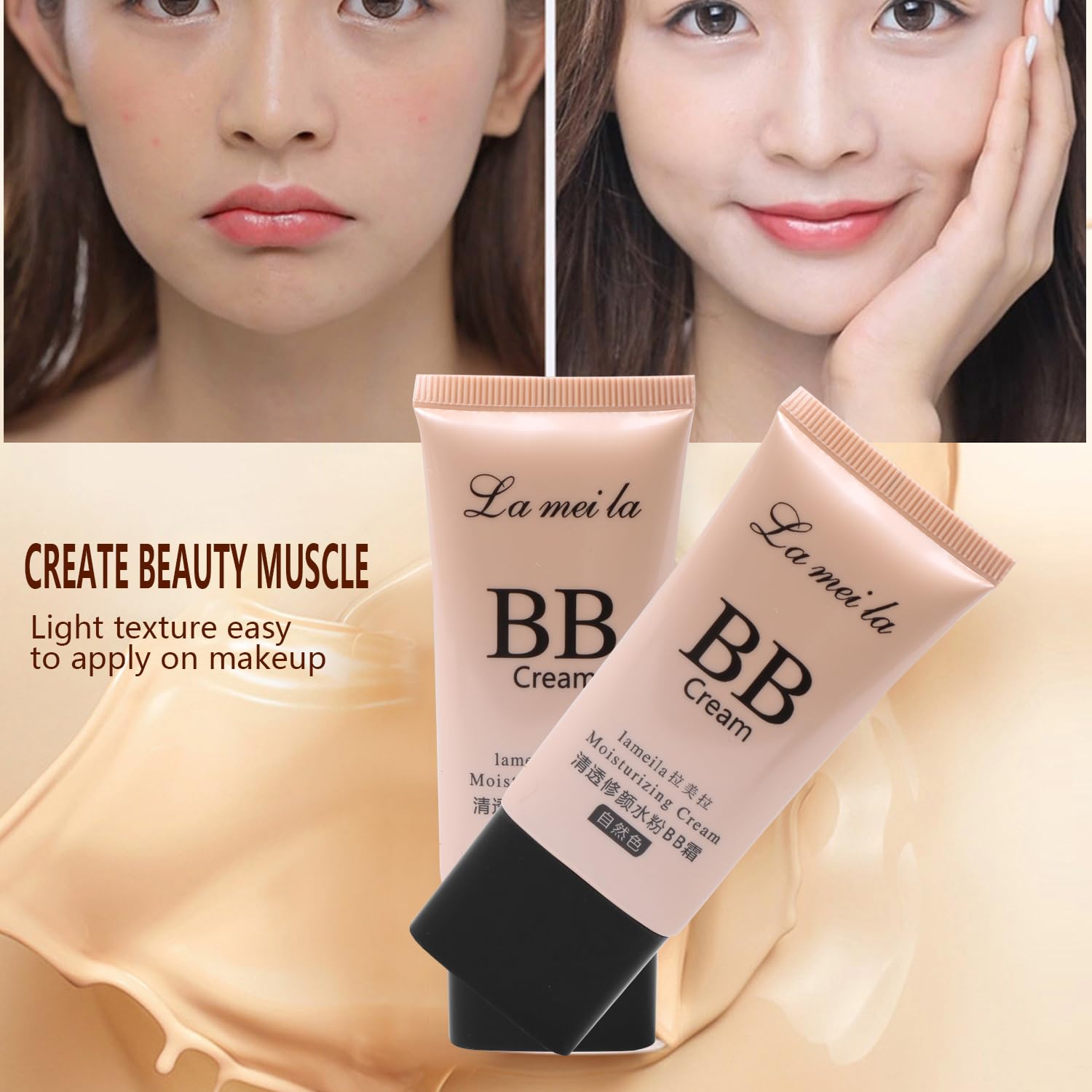 All-in-One Makeup Kit Featuring 2x14 Eyeshadow Palette, Foundation, Eyeliner, Brushes, and Accessories - Image 7