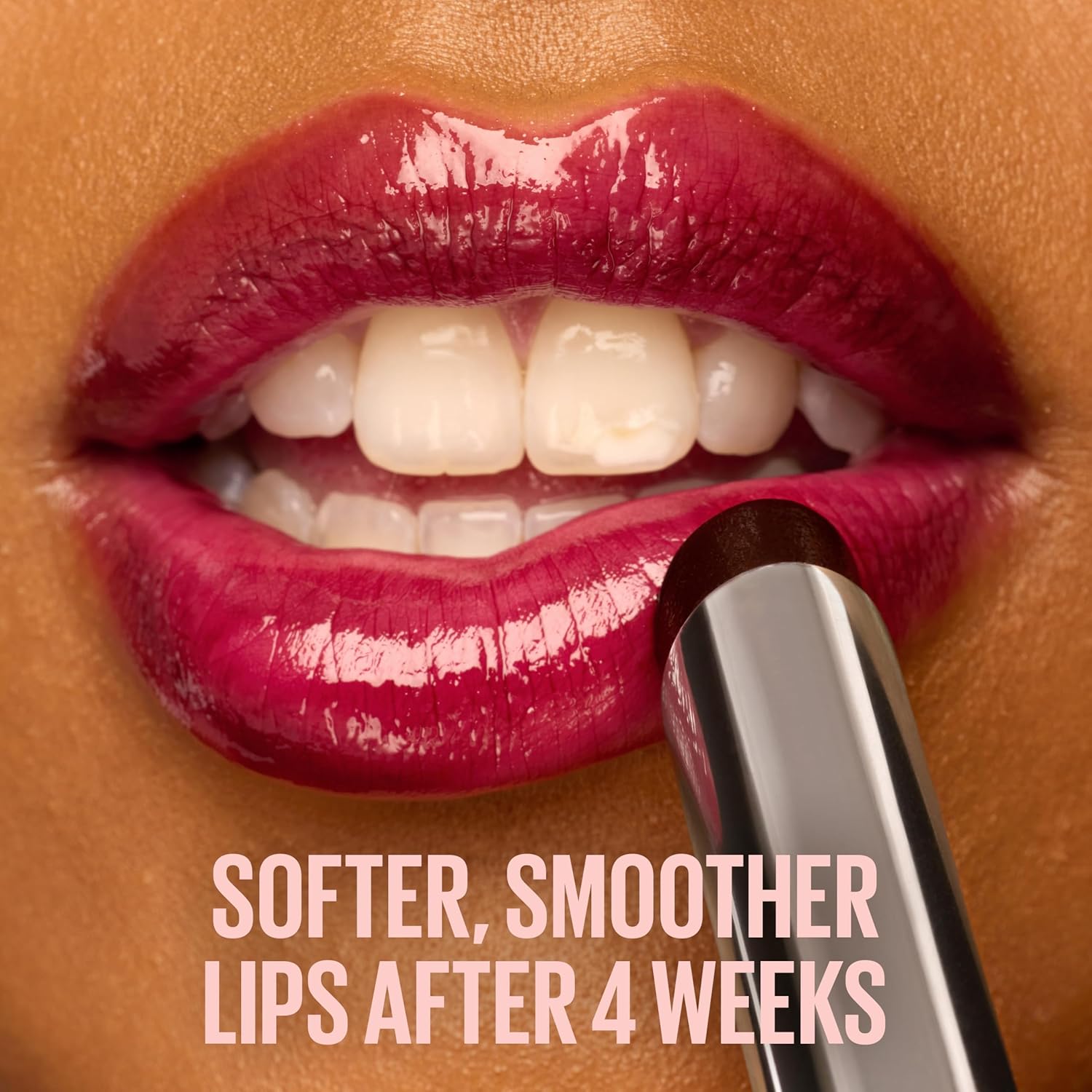 Maybelline Lifter Gloss Balm Hyaluronic Acid Caramel Glow 0.1 oz - Image 4