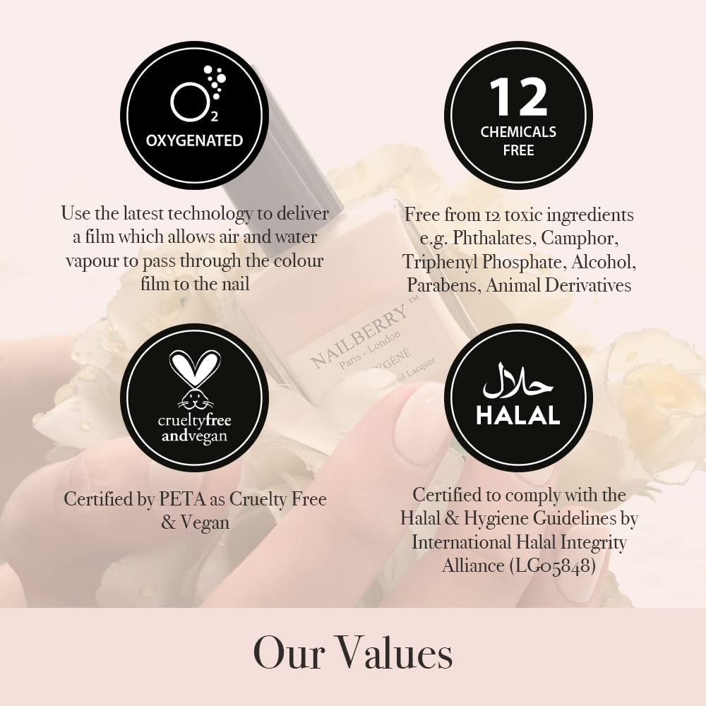 Opaque Yellow-Gold Vegan Nail Lacquer 15ml - Golden Hour Collection - Image 2