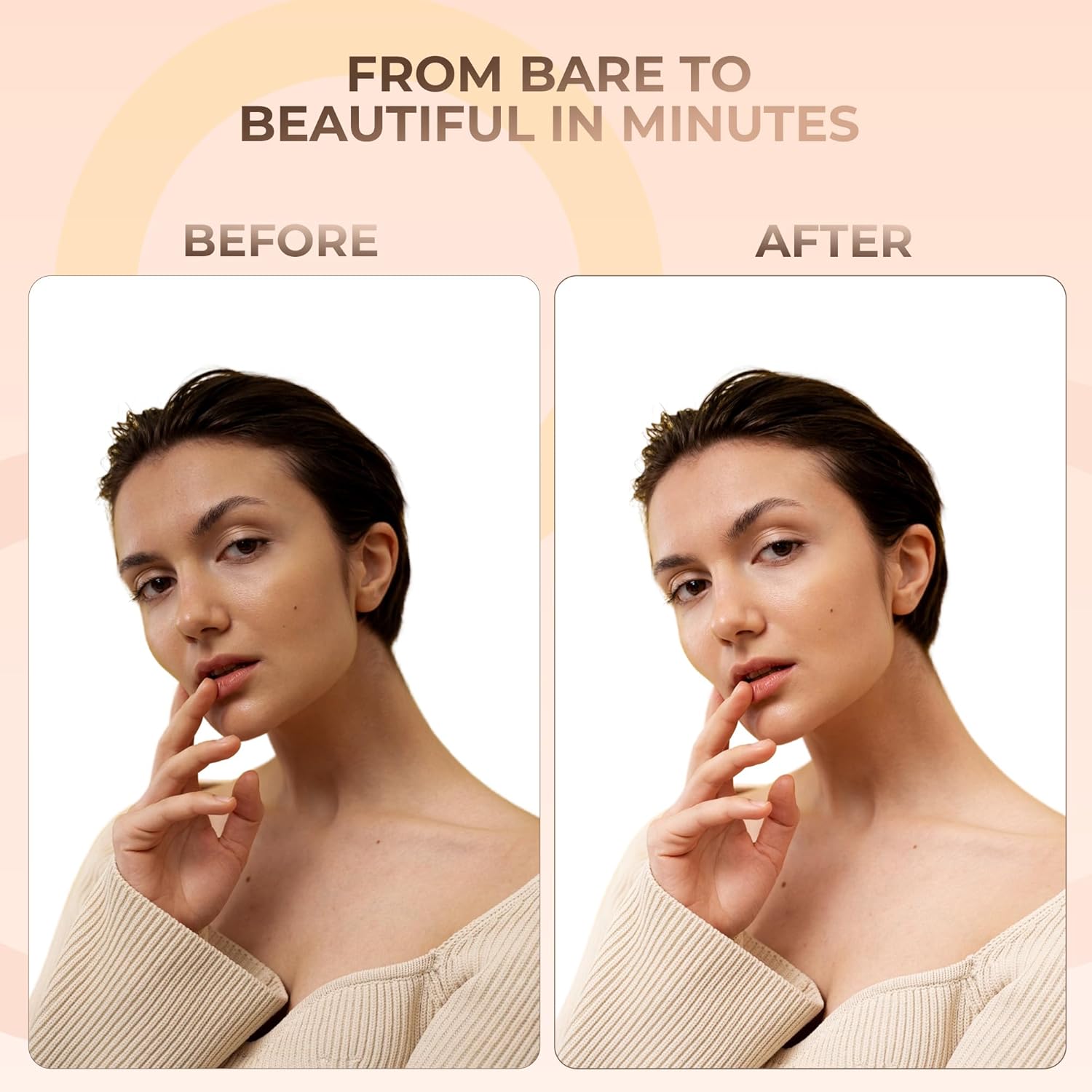 Flawless Face Brush Mineral Makeup Foundation Fair 2 Matte Loose Powder SPF 18 0.35 oz - Image 4