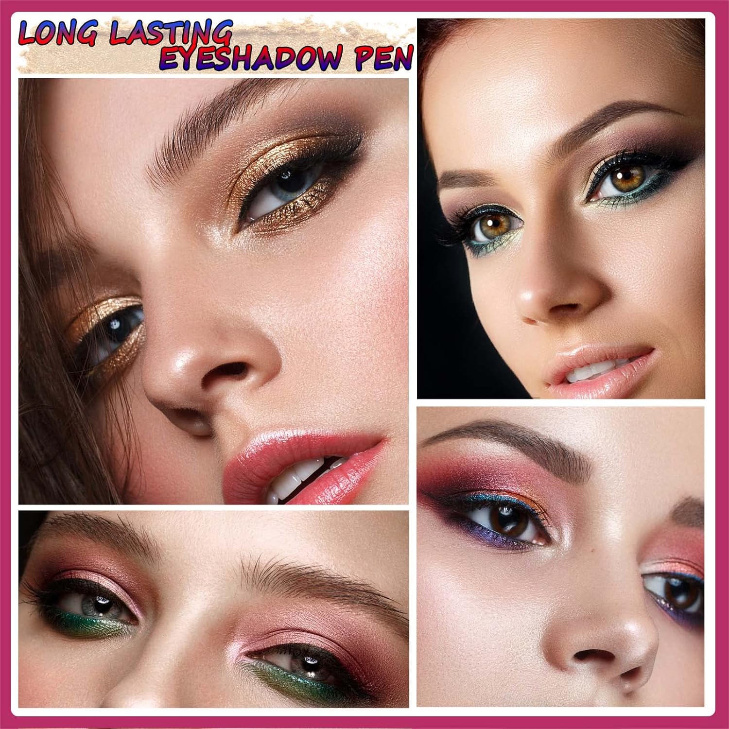 White Eyeshadow Stick - Hypoallergenic Waterproof Cream Pencil for Long Lasting Eye Makeup - Image 6